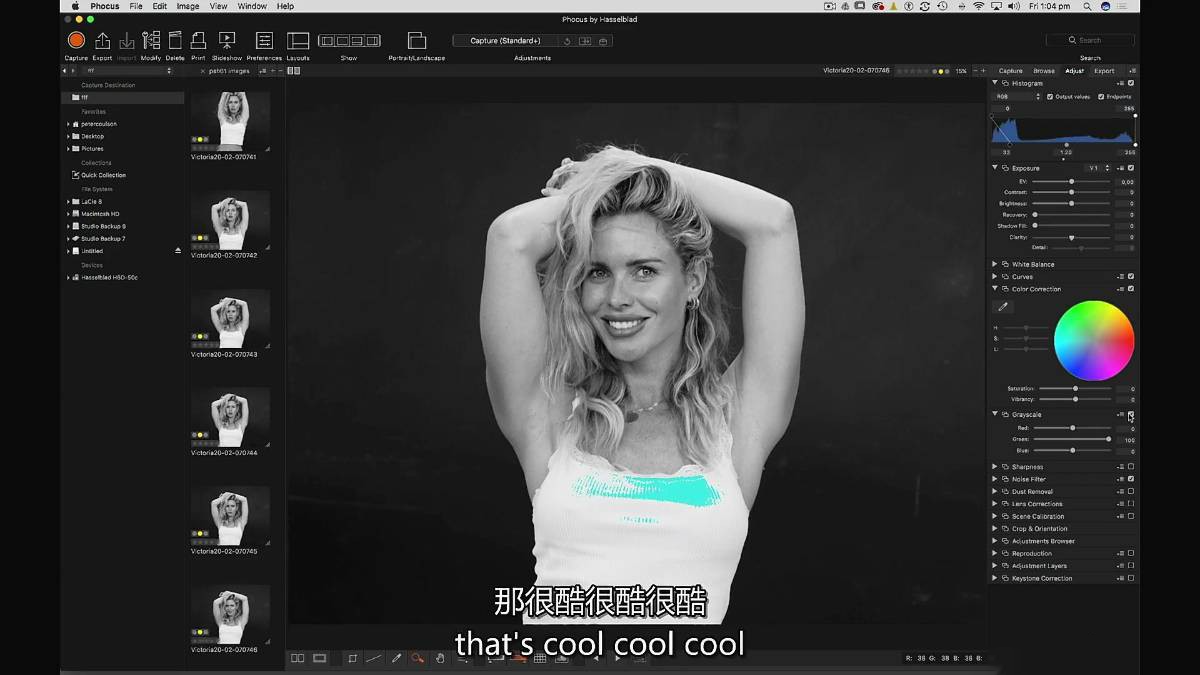 图片[5]-摄影师 Peter Coulson与模特Bonnee私房摄影摆姿势教程-中英字幕-美夕摄影资源