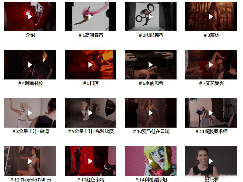 图片[1]-Lindsay Adler–概念艺术人体私房人像布光摄影教程-中文字幕-美夕摄影资源