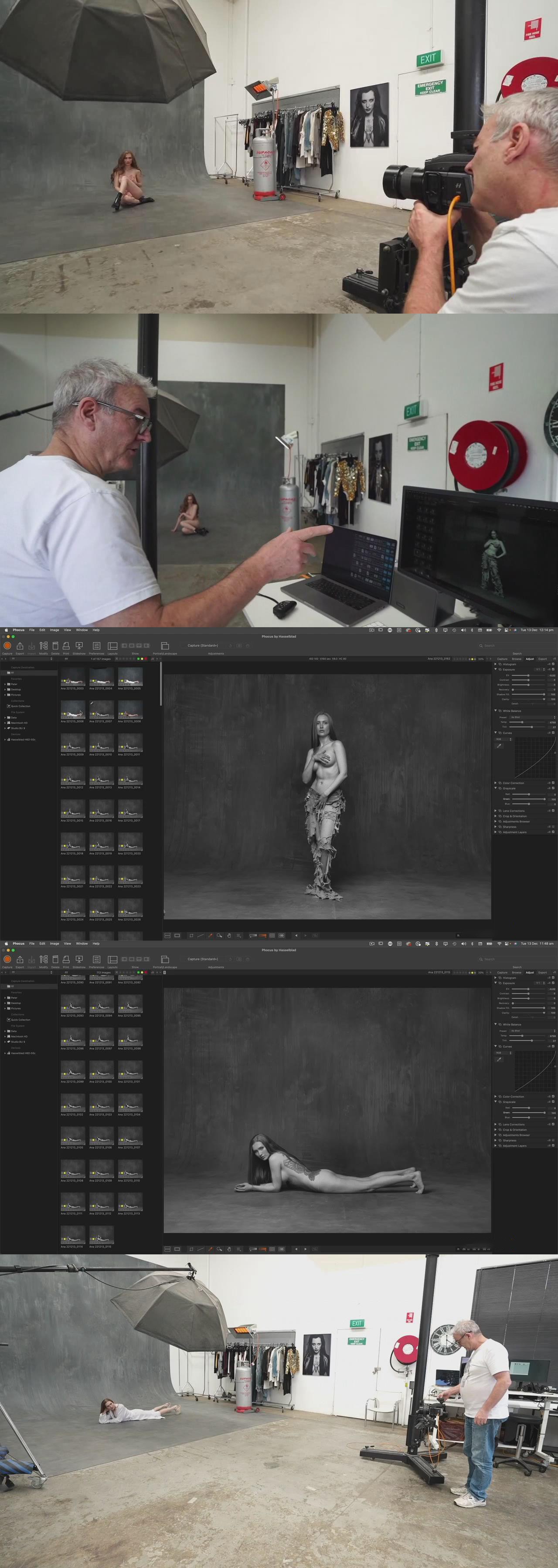 图片[1]-摄影师 Peter Coulson 模特Ana室内私房人像布光教程-中英字幕-美夕摄影资源