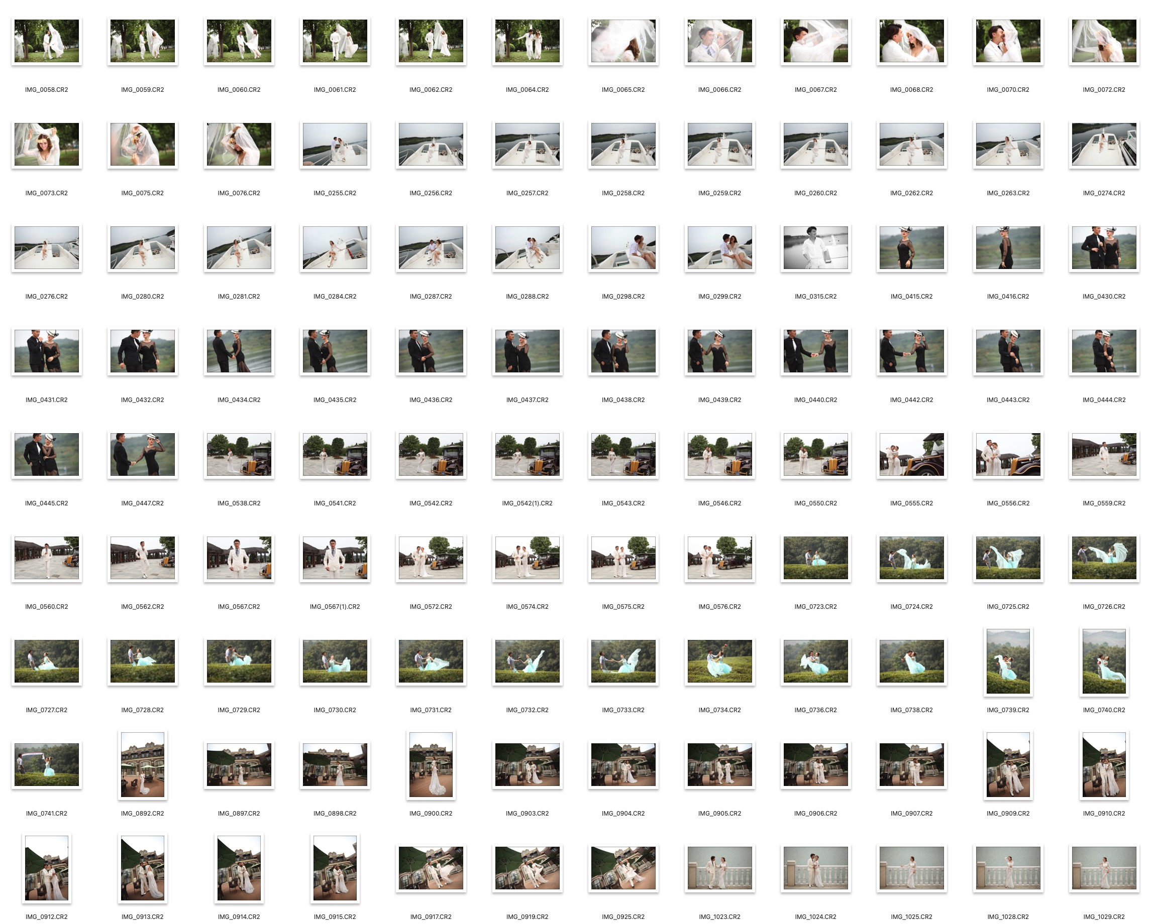 图片[2]-129P国内影楼游艇婚纱外景样片RAW原片CR2格式修图练习素材