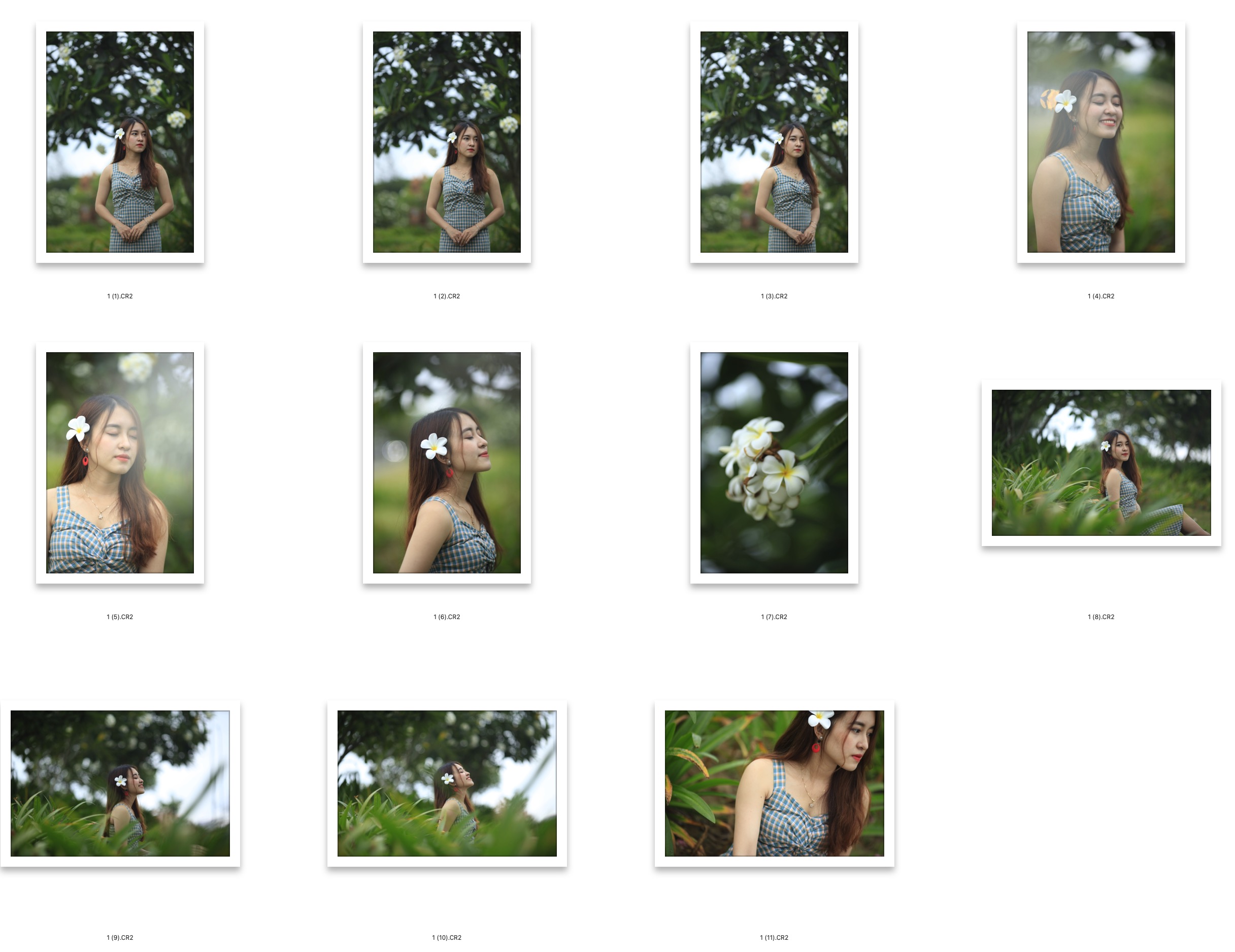 图片[2]-11张鸡蛋花南方姑娘RAW原图CR2格式人像调色练习素材