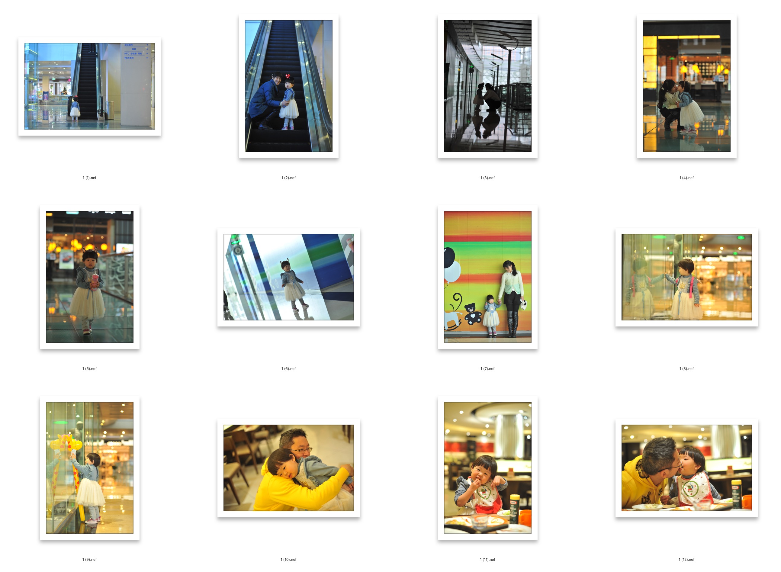 图片[2]-12张儿童摄影外景街拍raw原图NEF格式人像精修调色练习素材