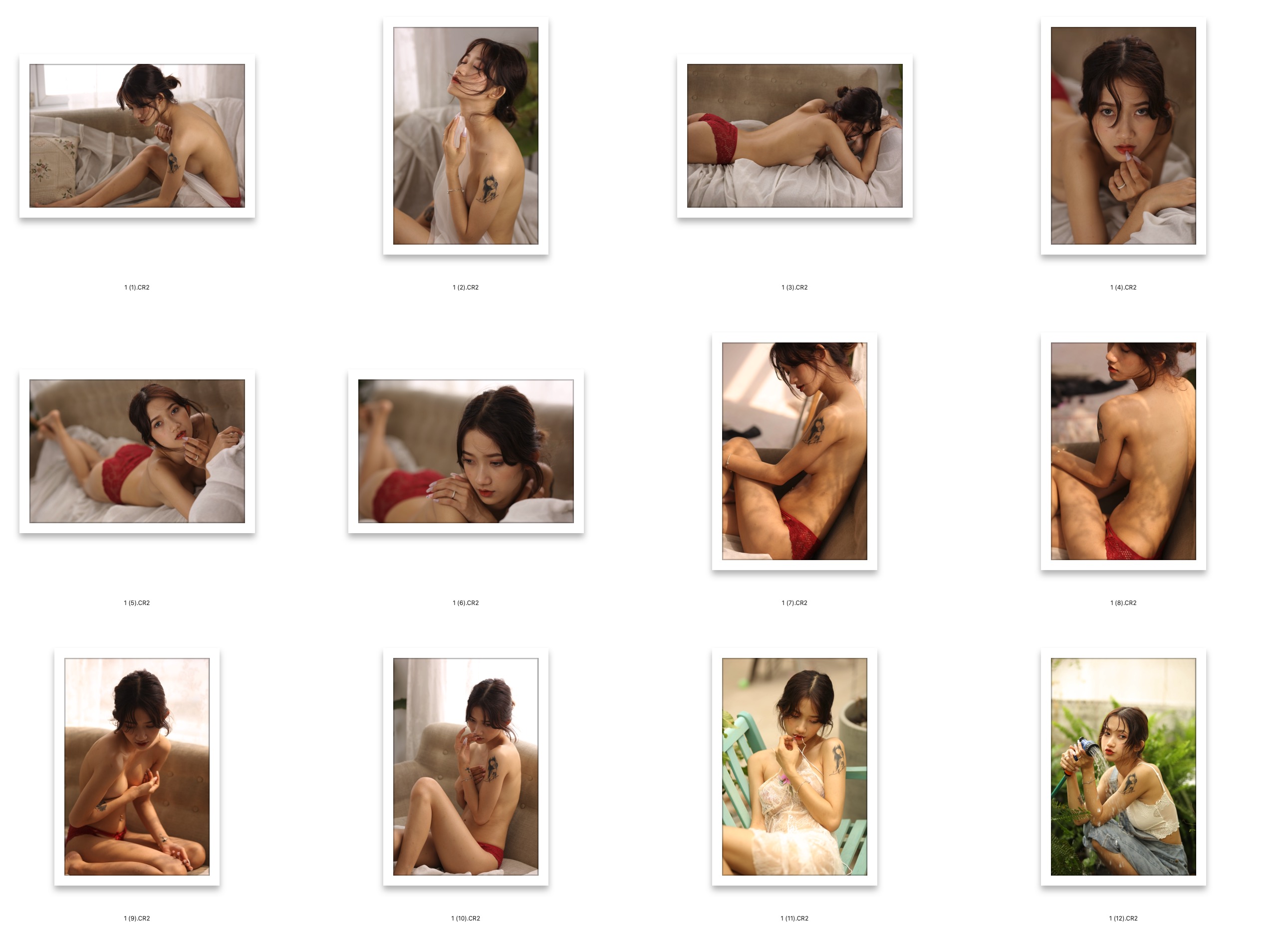 图片[2]-12张室内高空内衣美女人像RAW原片CR2格式人像精修调色练习素材