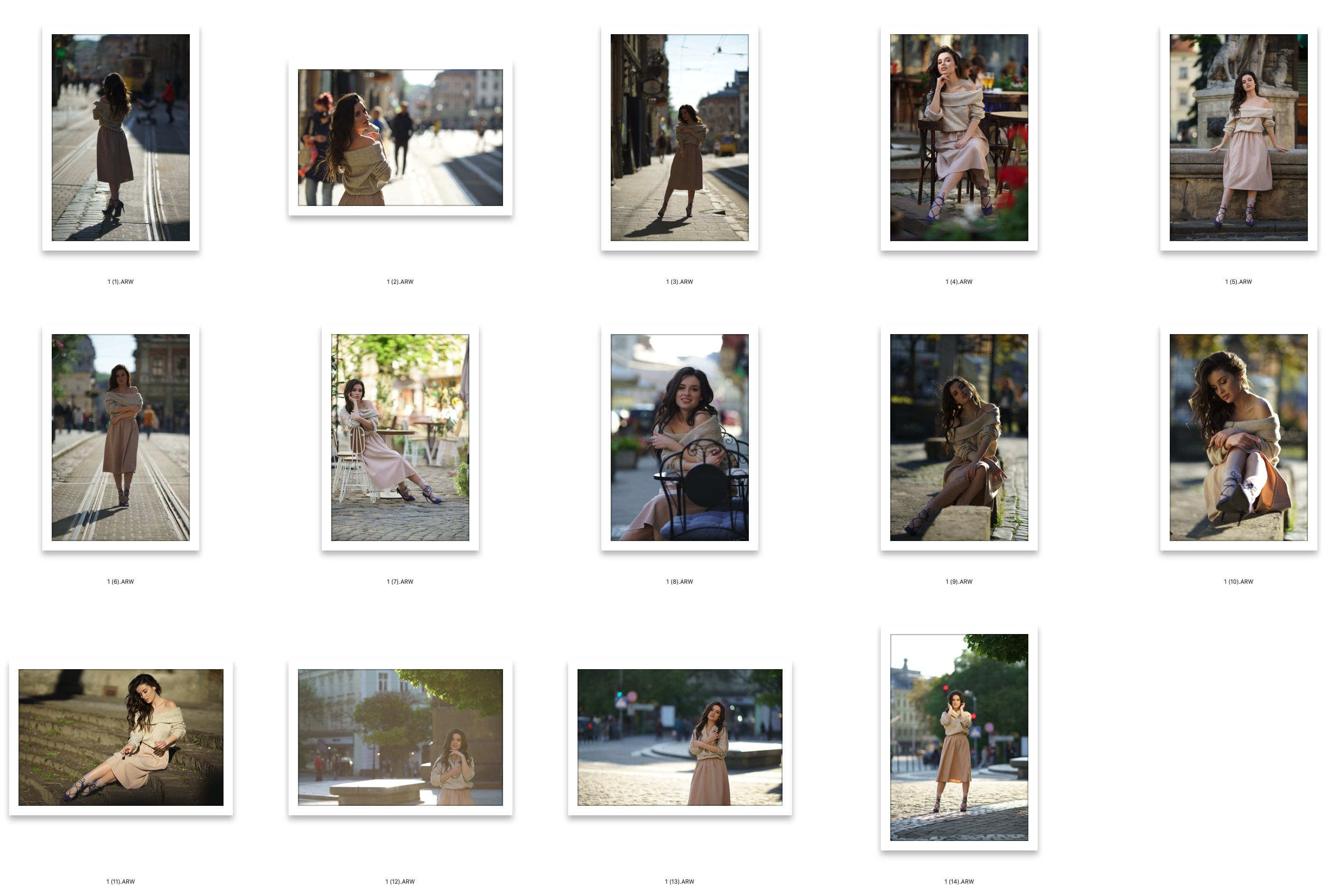 图片[2]-14张美国模特妮娜街头人像摄影RAW原片索尼A7M3拍摄调色练习素材