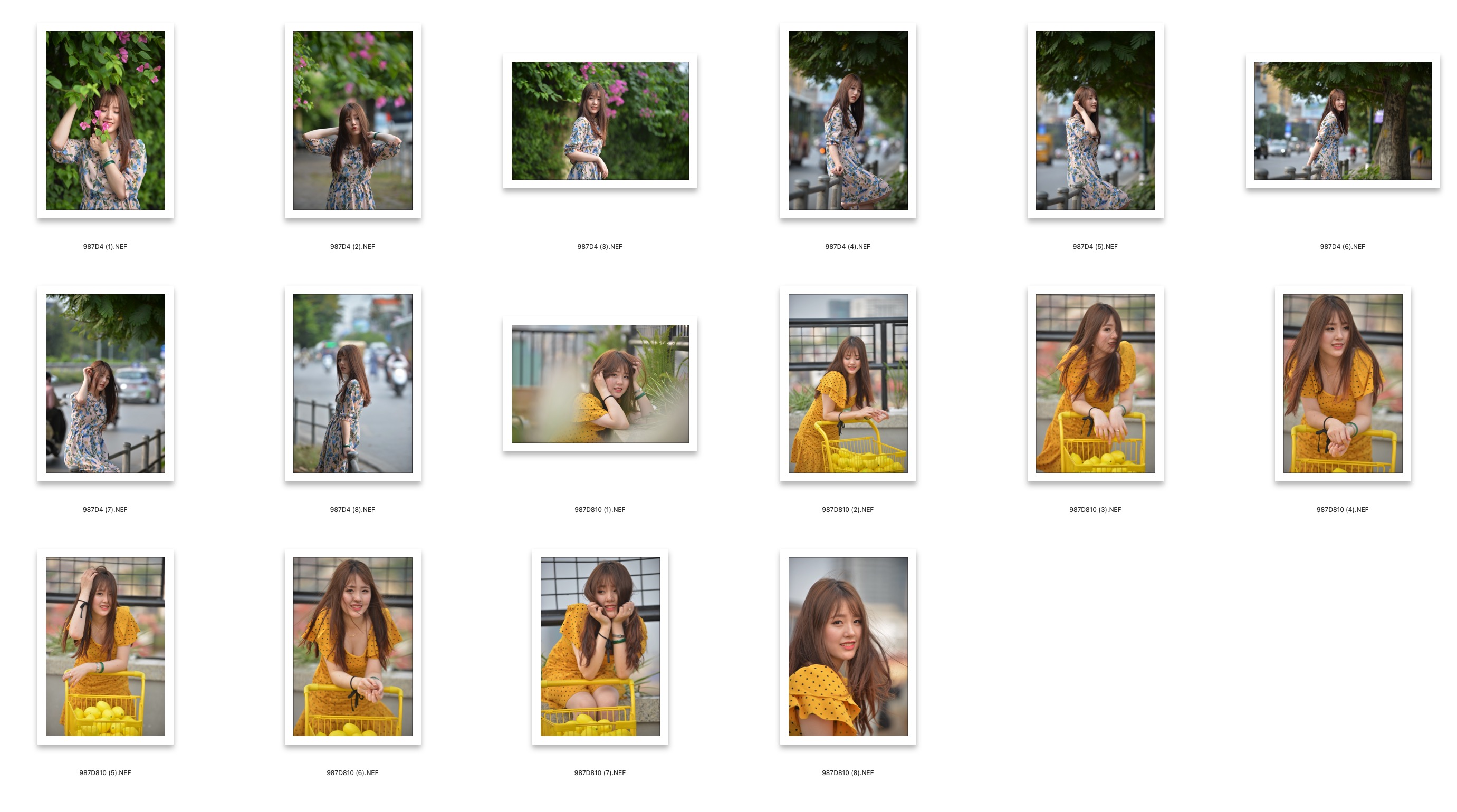 图片[2]-16张超仙的美女RAW原图 NEF格式人像精修调色练习素材