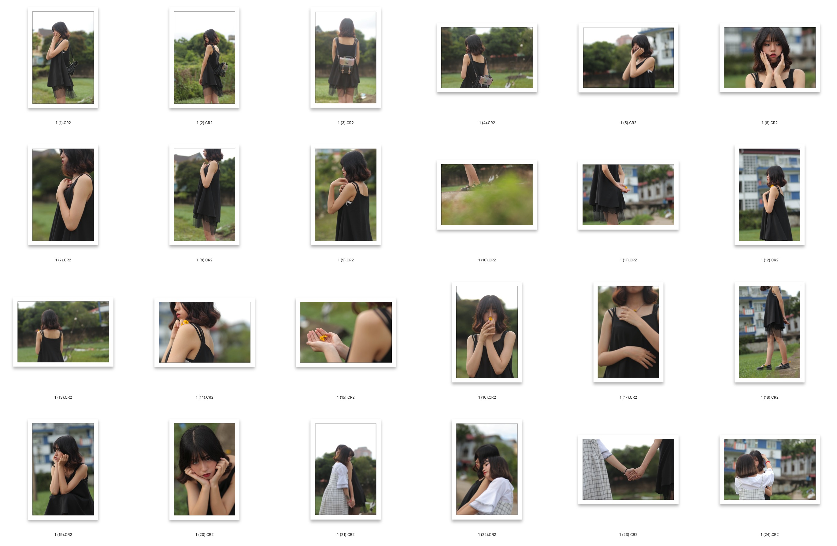 图片[2]-24张黑魅少女闺蜜约拍RAW原图CR2格式人像调色练习素材