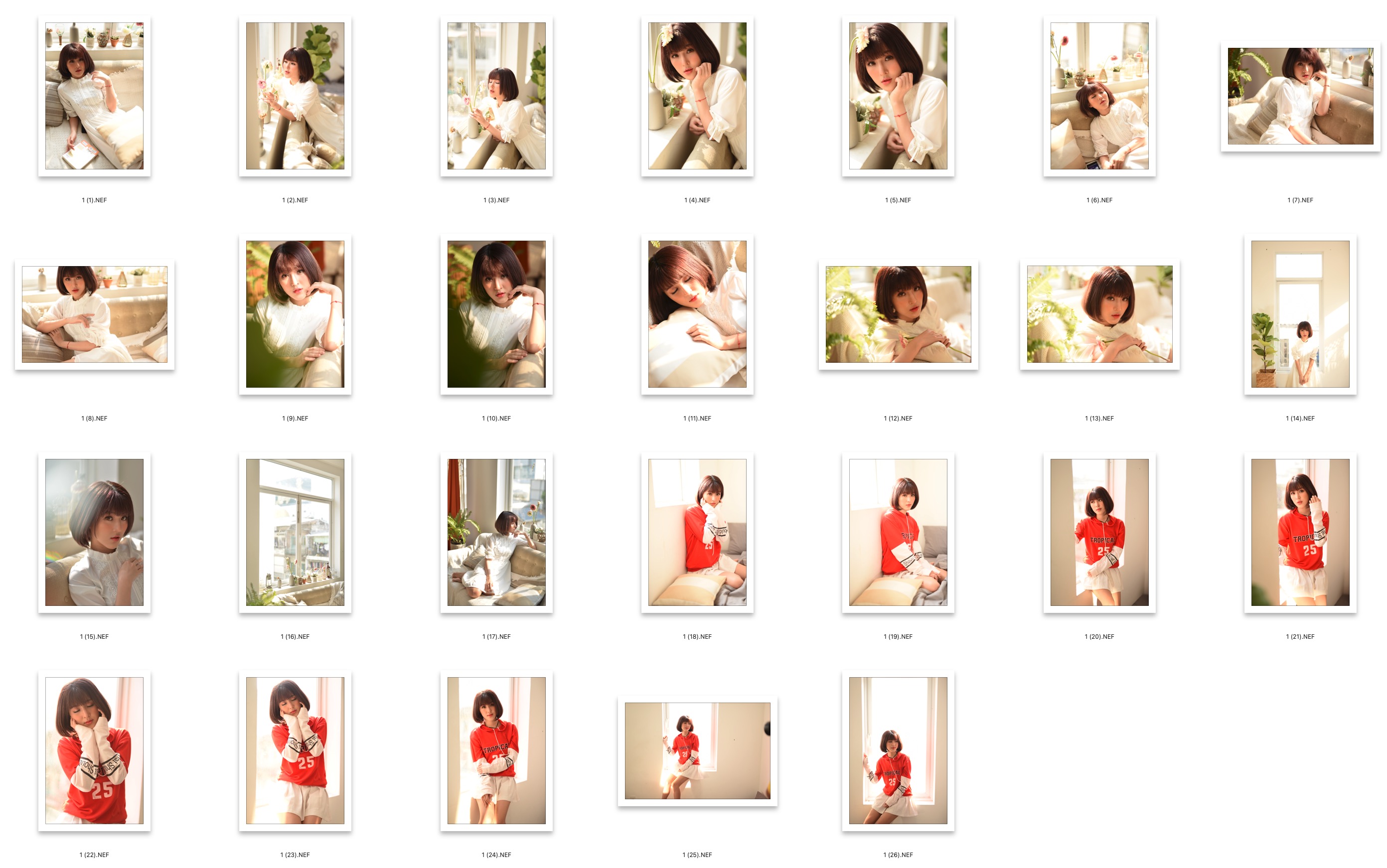 图片[2]-26张商业室内拍摄写真可爱美少女风美瞳RAW原图NEF格式练习素材