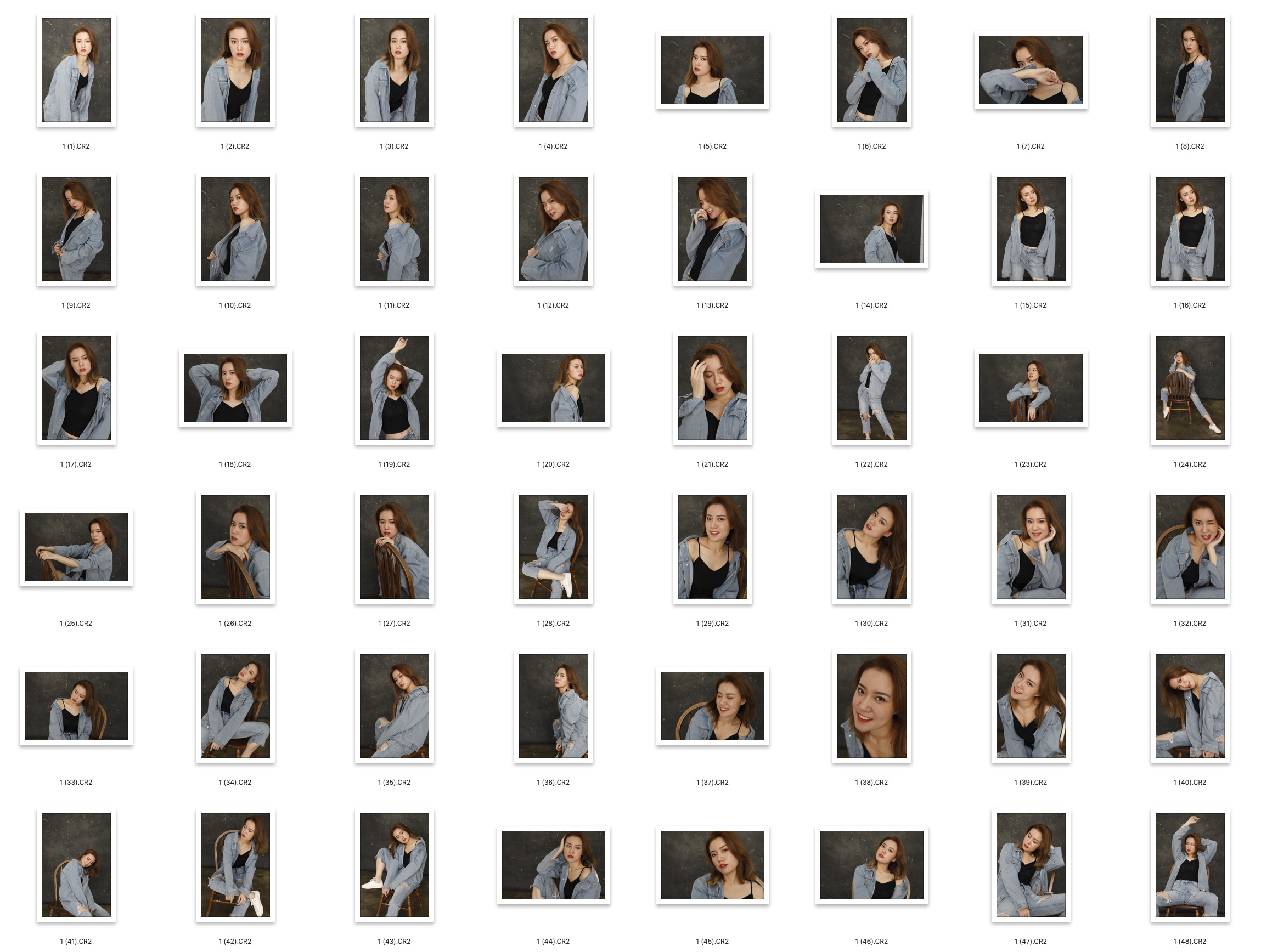 图片[5]-200多张小姐姐RAW原图CR2格式人像调色练习素材