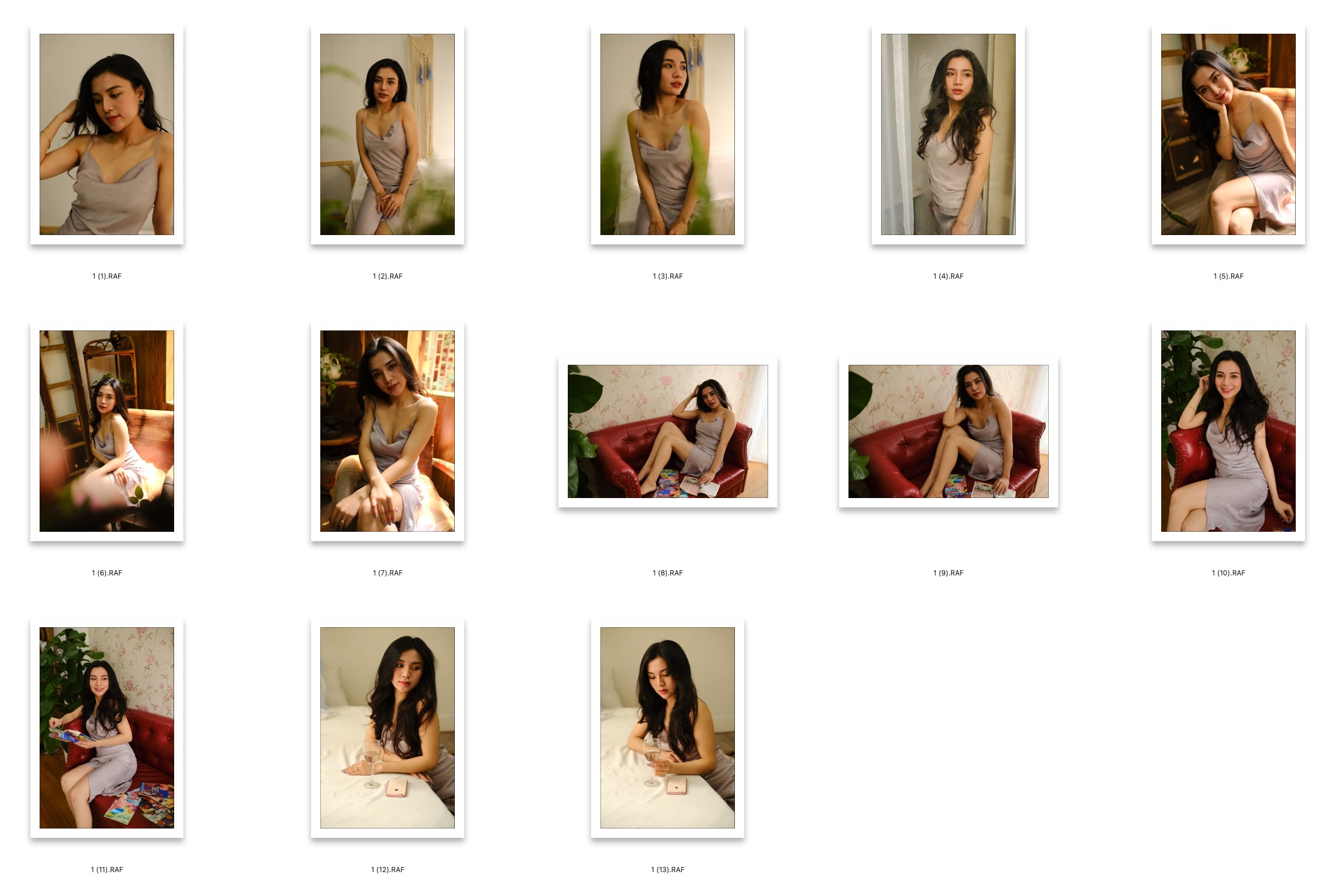 图片[2]-13张美女私房RAW原图CR2格式人像精修调色练习素材