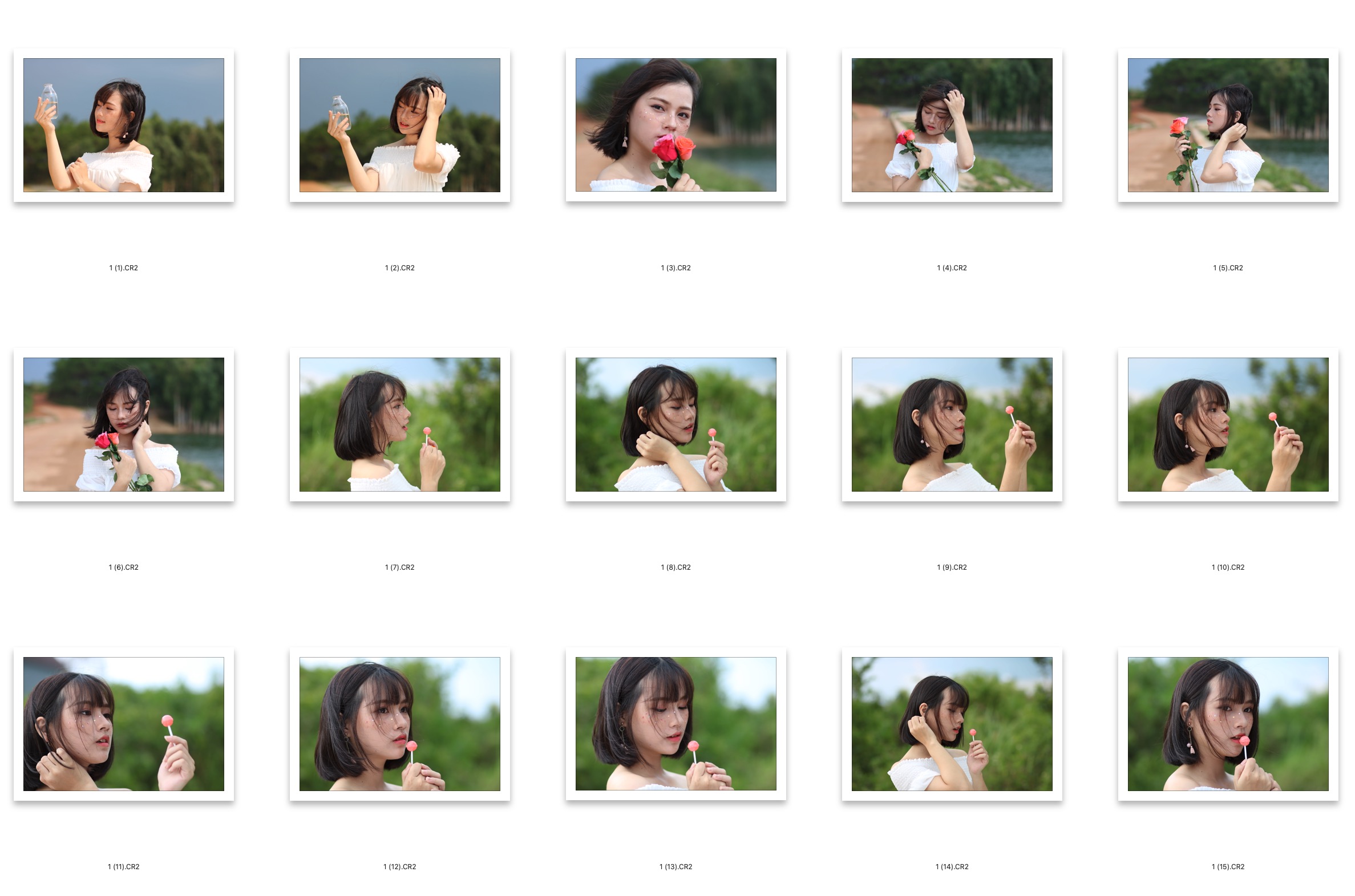 图片[2]-15张吃棒棒糖的可爱小姐姐RAW原图CR2格式人像精修调色练习素材