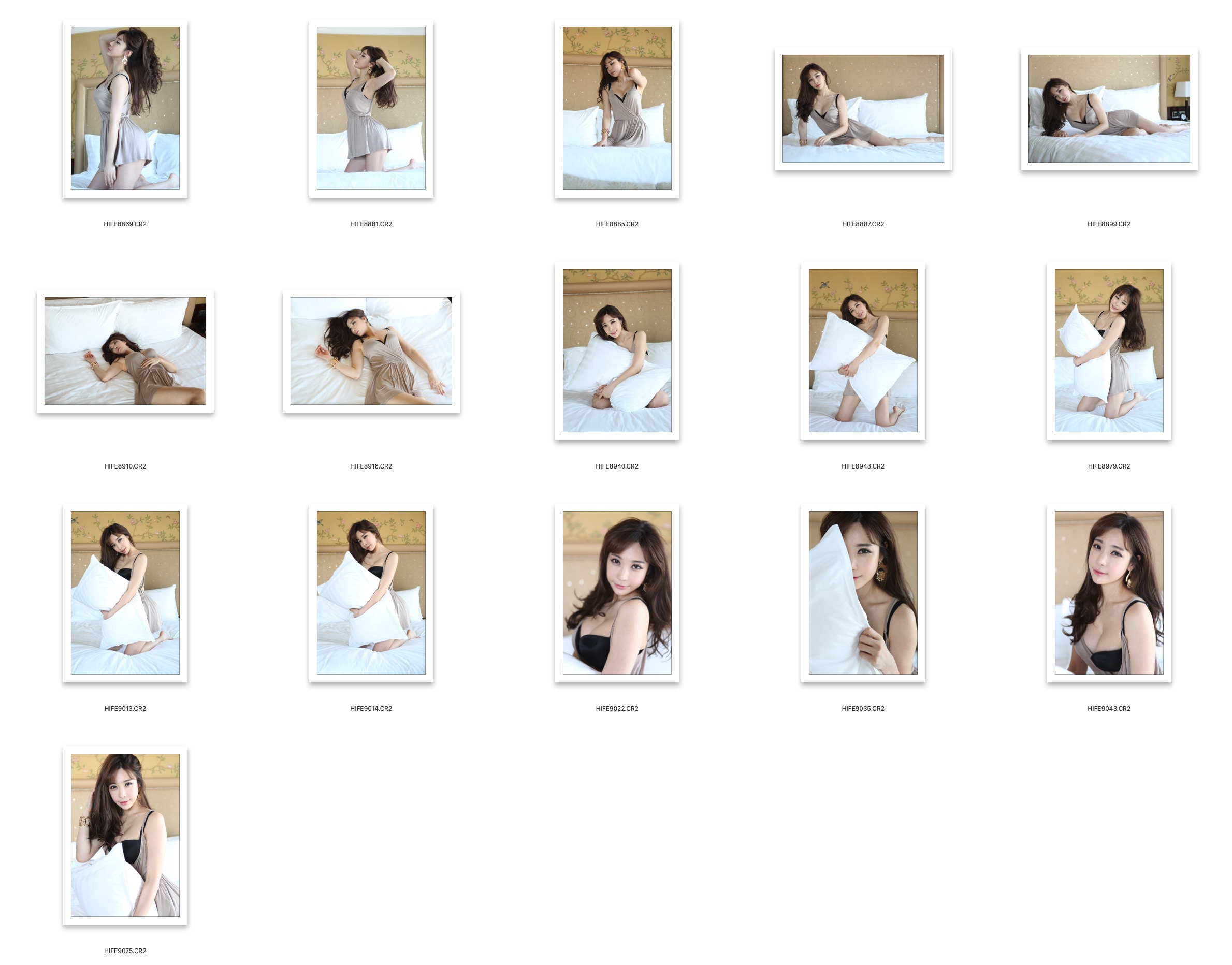 图片[2]-16张美女私房RAW原图CR2格式人像精修调色练习素材