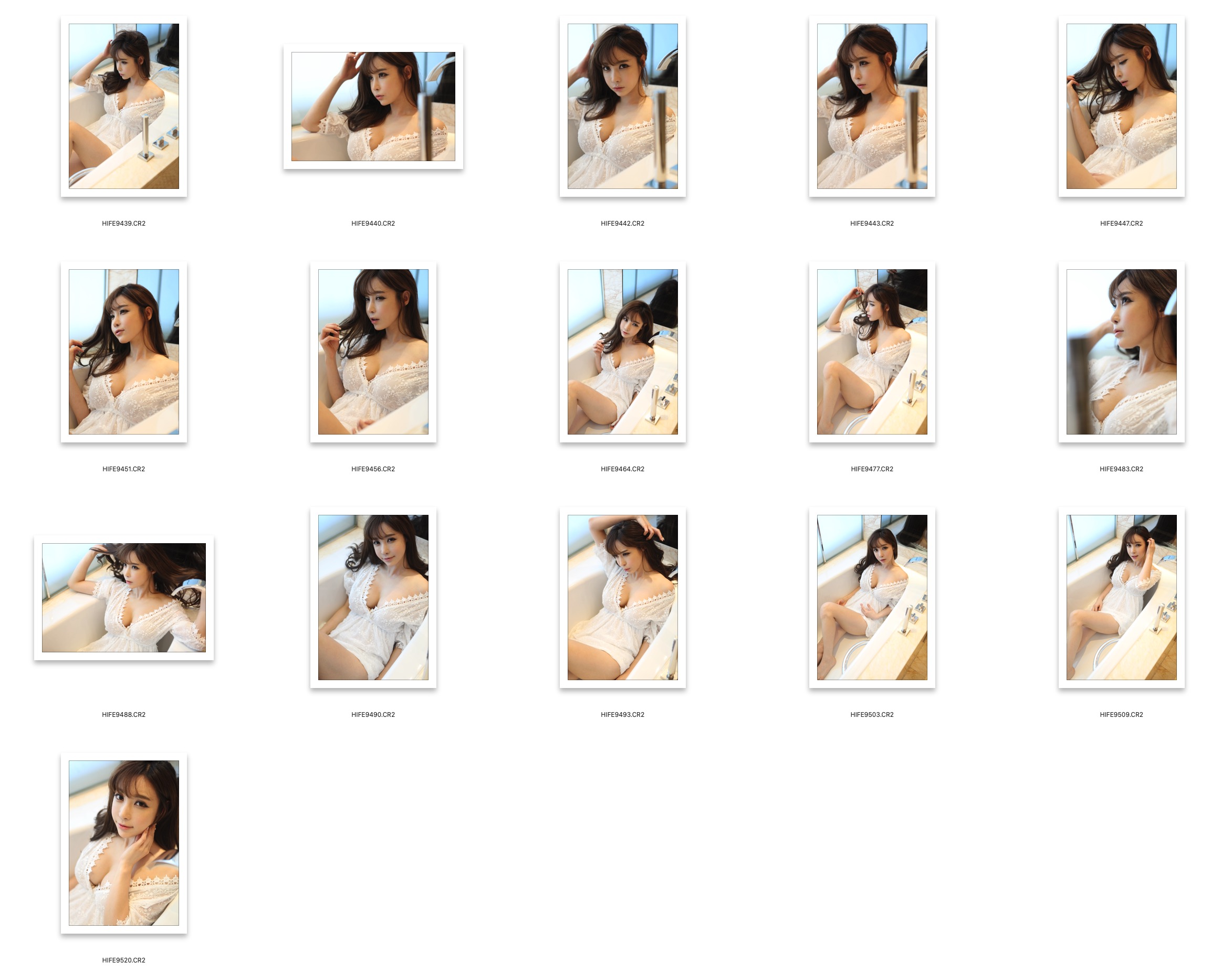 图片[2]-16张韩系美女RAW原图CR2格式人像精修调色练习素材