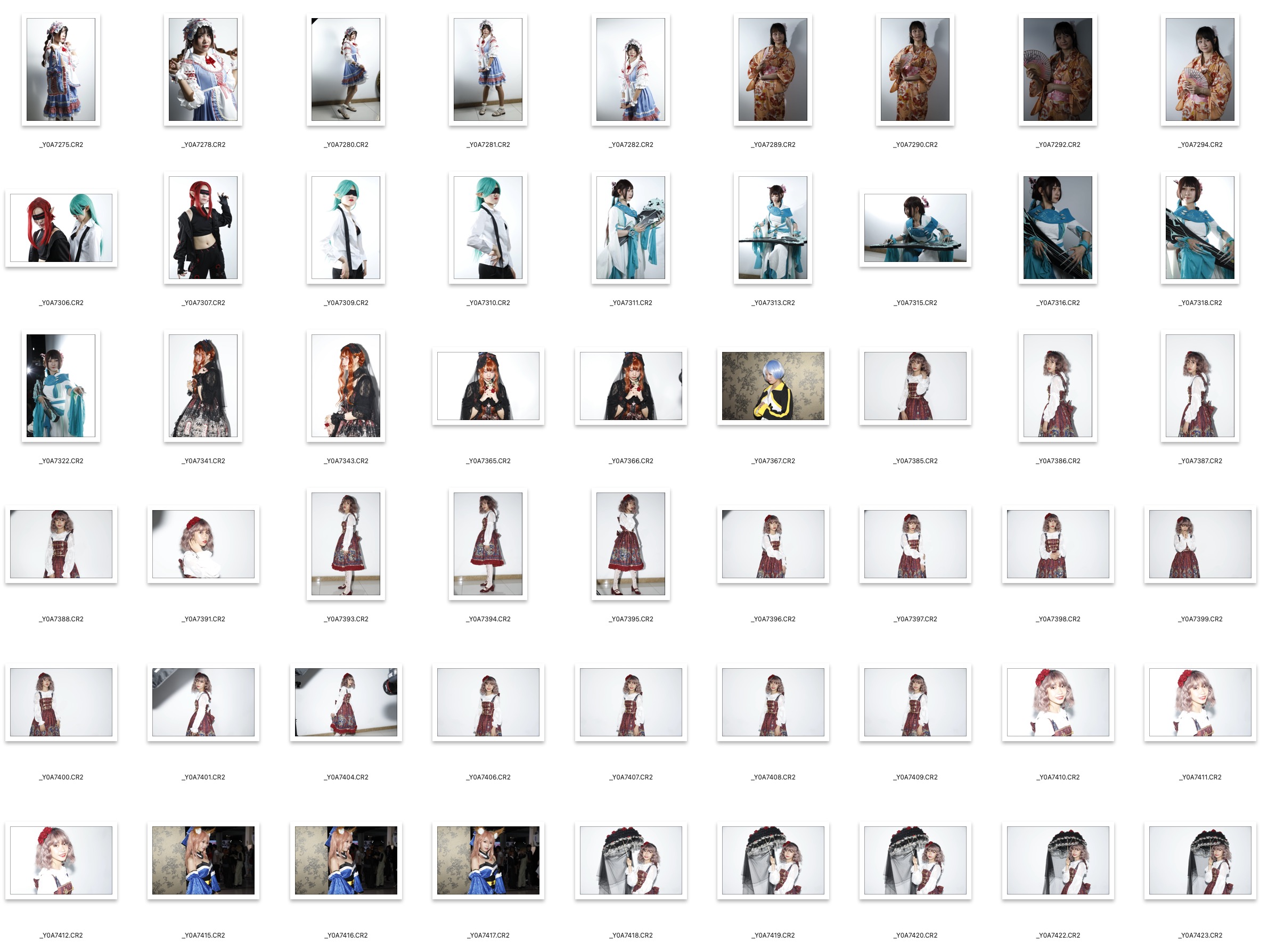 图片[4]-170多张漫展摄影RAW原图CR2格式人像精修调色练习素材