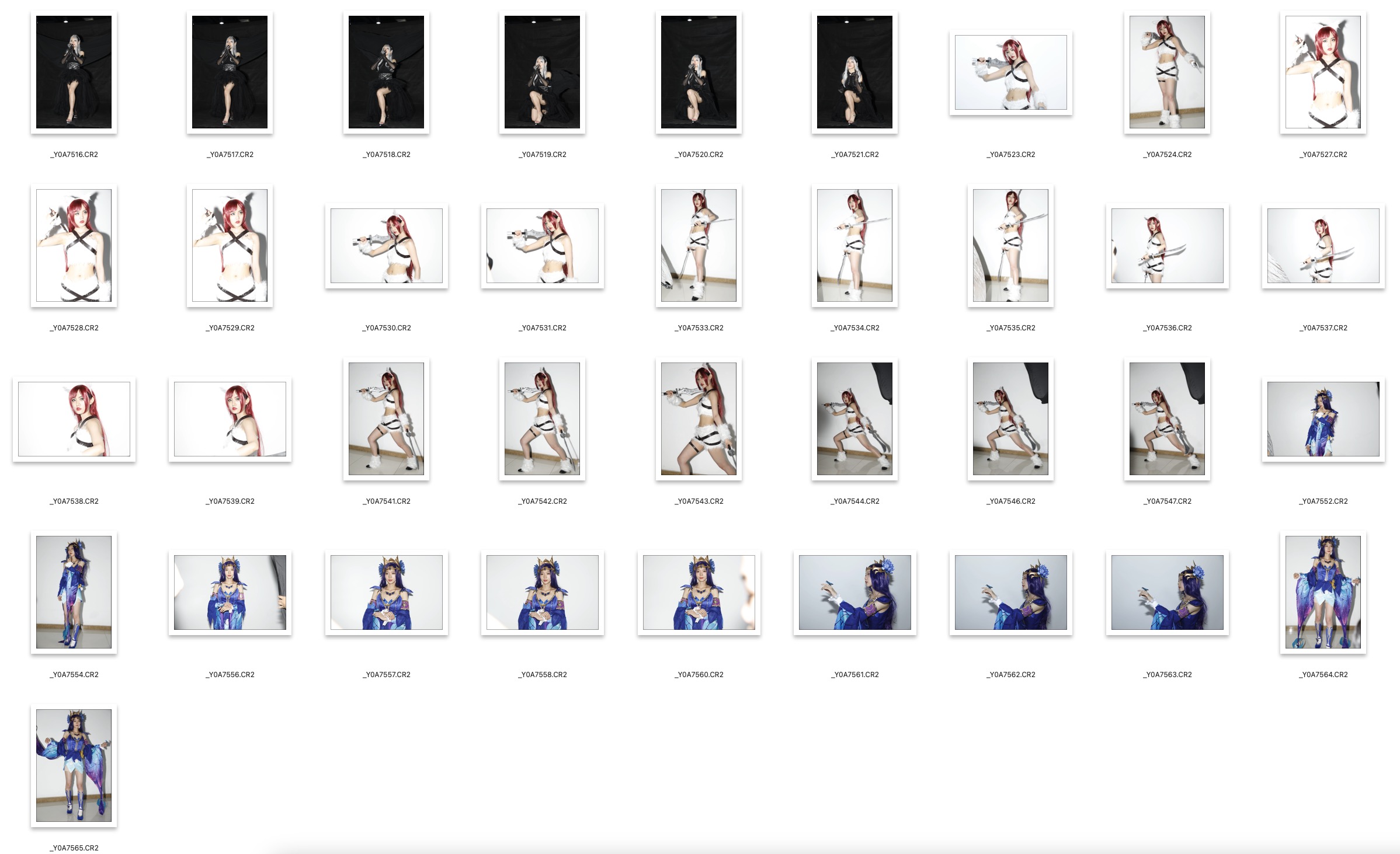 图片[2]-170多张漫展摄影RAW原图CR2格式人像精修调色练习素材