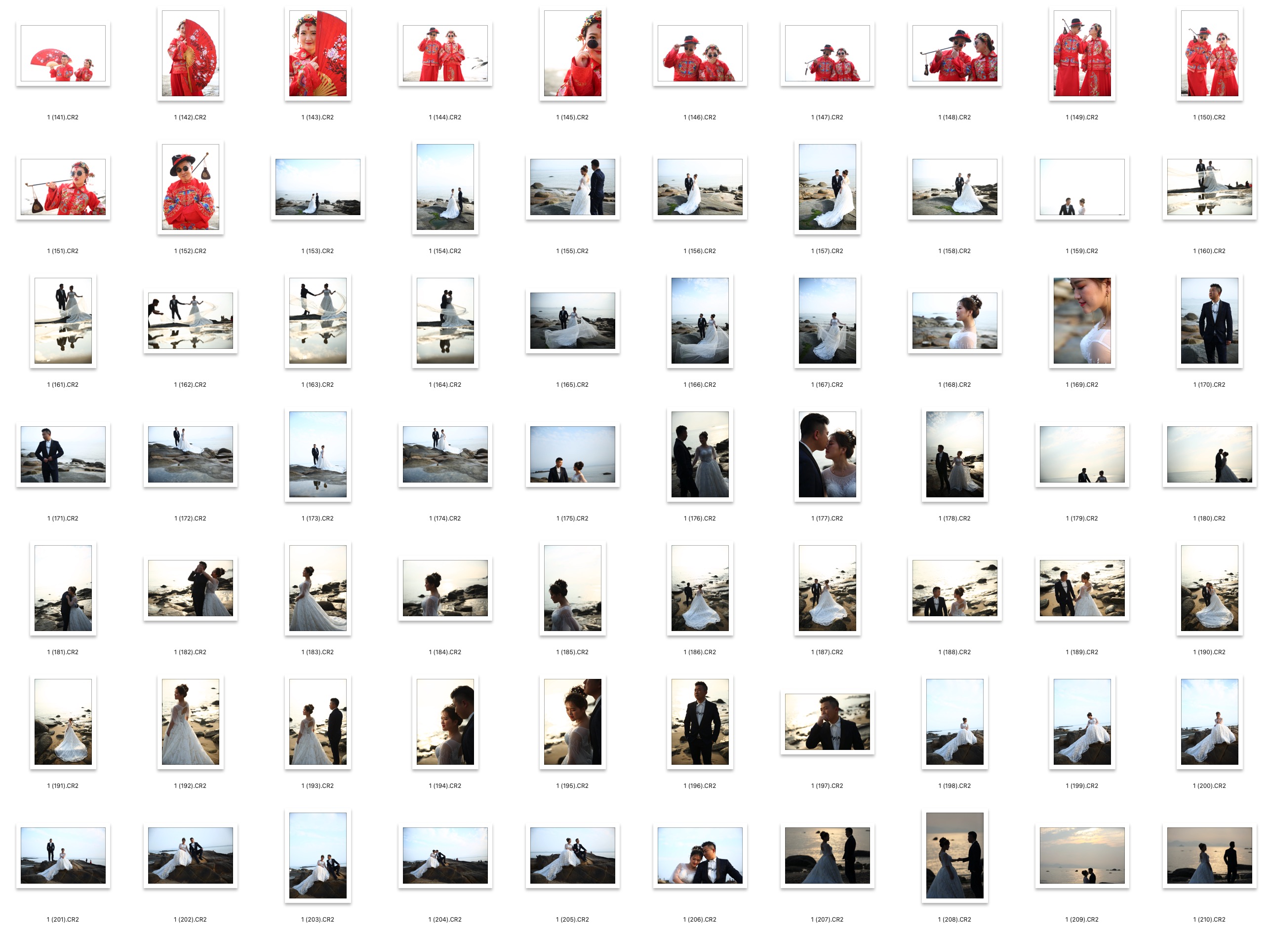 图片[2]-220张专业影楼婚纱RAW原图CR2格式人像精修调色练习素材