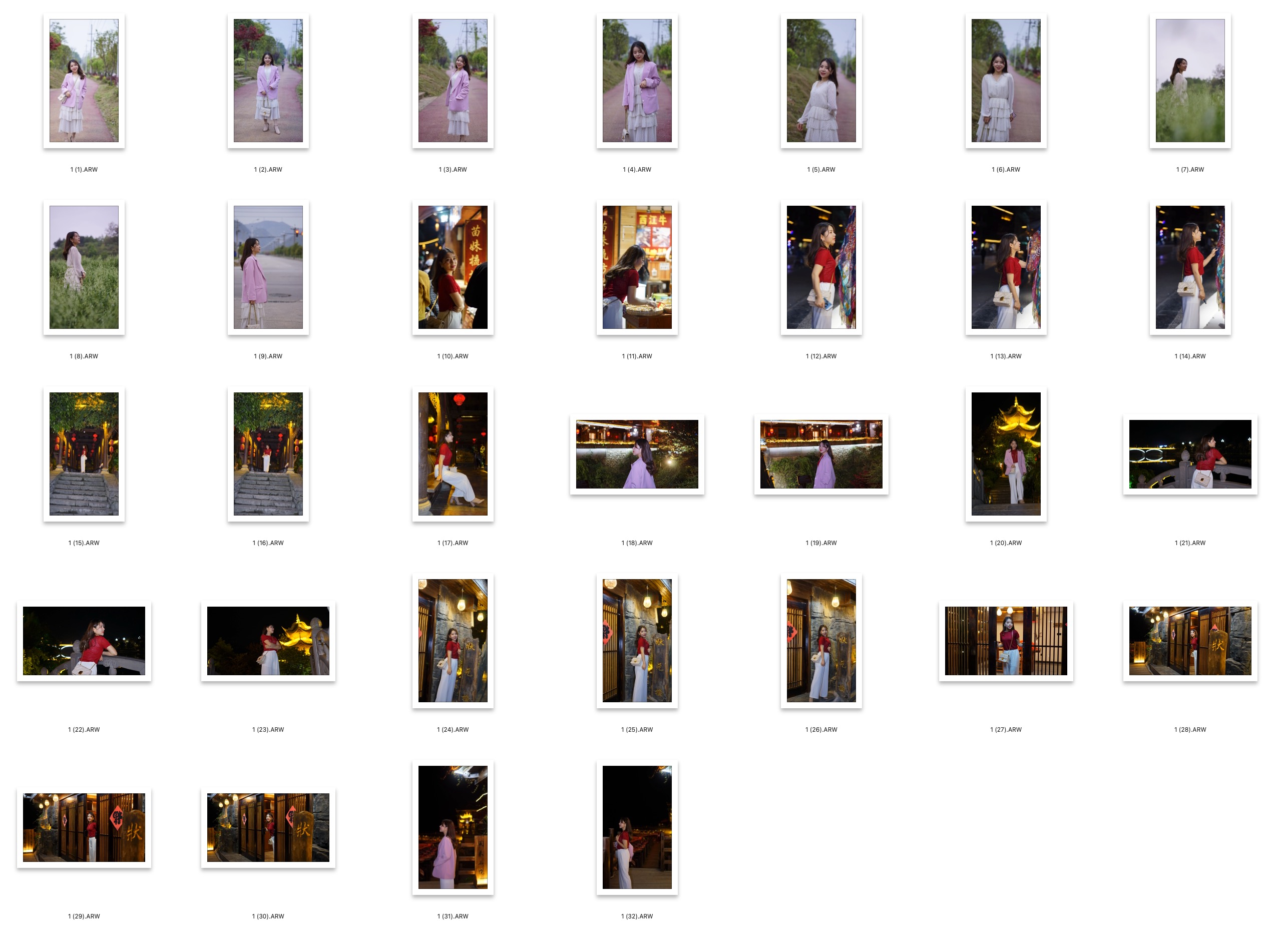 图片[2]-30多张美女外景索尼A7 RAW原图ARW格式人像精修调色练习素材