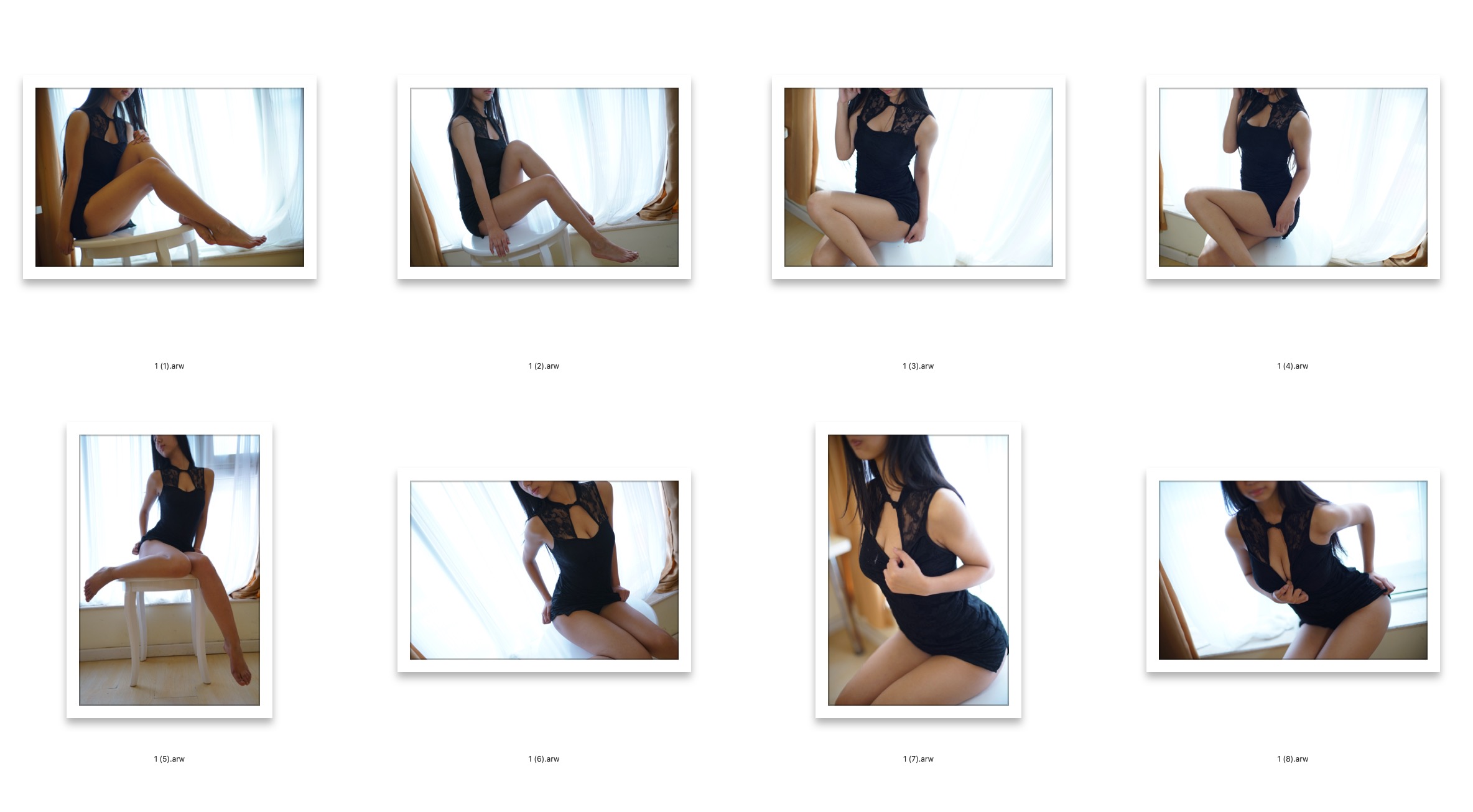 图片[2]-8张室内私房美女写真RAW原图ARW格式人像精修调色练习素材