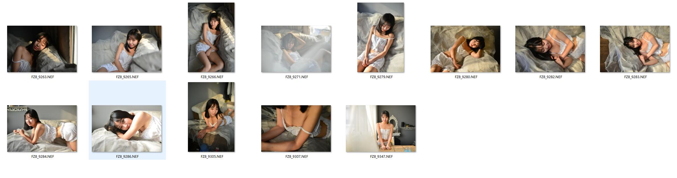 图片[2]-13张清新日系私房美女人像摄影RAW原片NEF格式人像精修素材