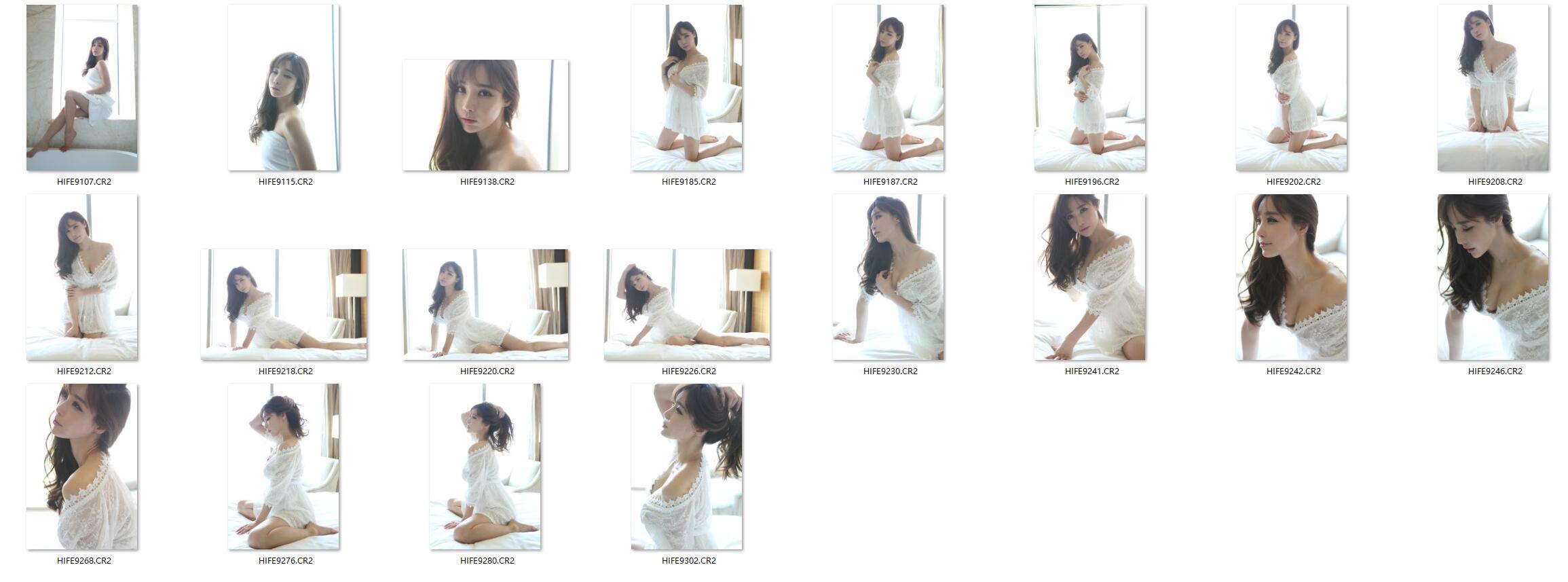 图片[2]-20张好看的美女轻私房RAW原片CR2格式人像精修素材