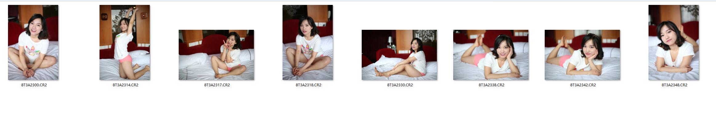 图片[2]-8张酒店私房约拍美女人像RAW原片CR2格式人像精修素材