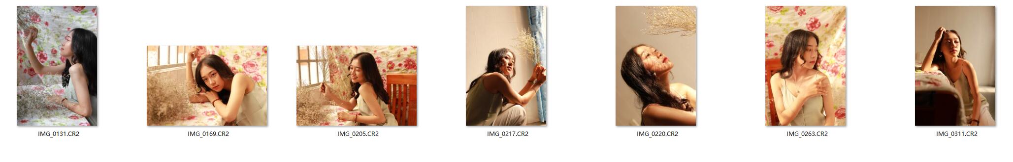 图片[2]-7张小仙女室内RAW原片CR2格式人像精修调色练习素材