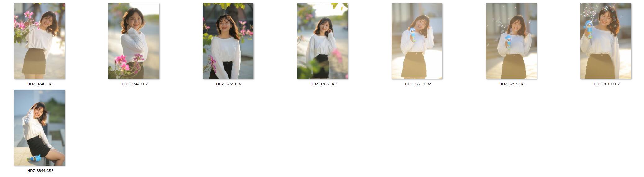 图片[2]-8张笑靥如花的美少女RAW原片CR2格式人像精修调色练习素材