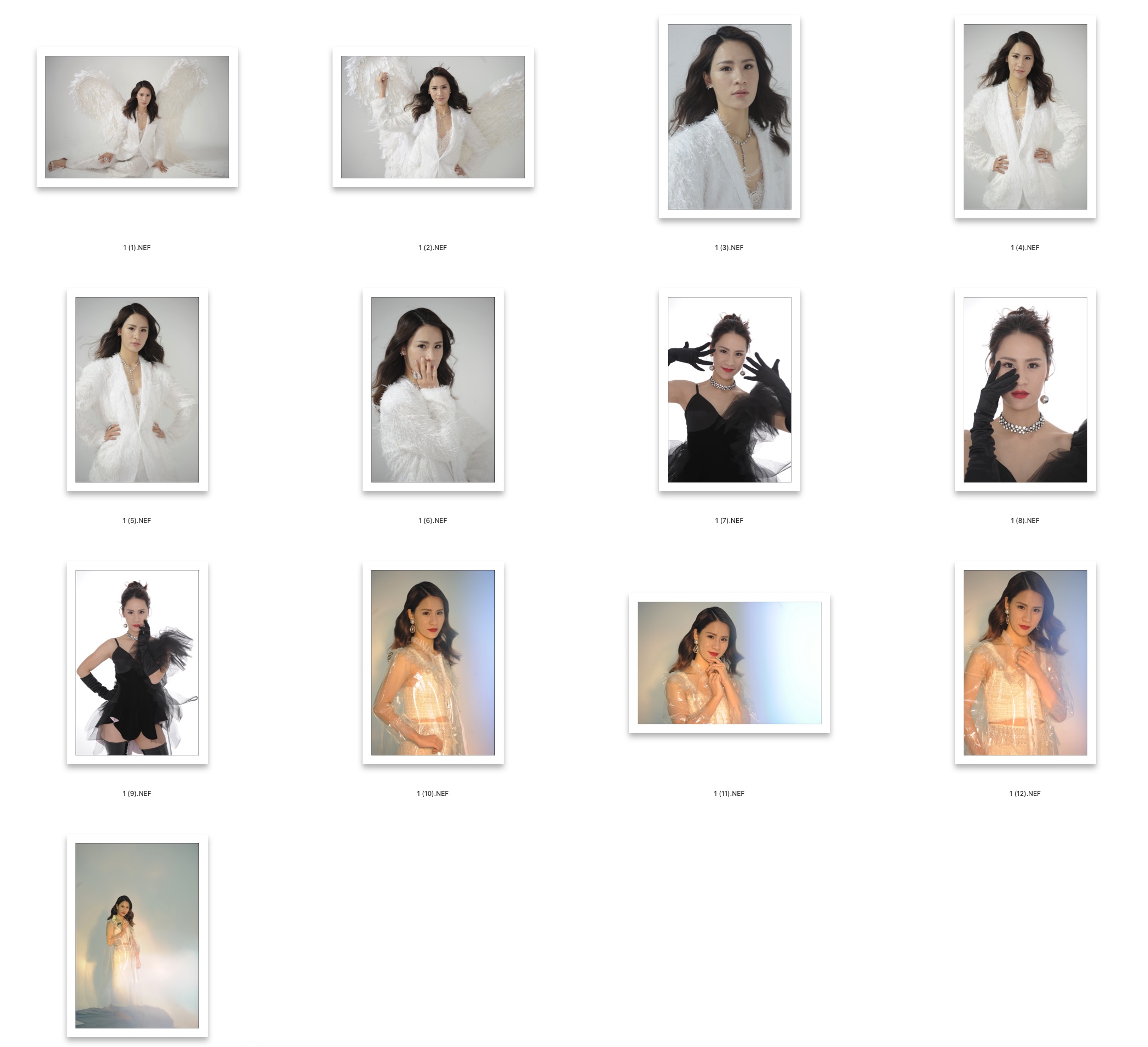 图片[2]-​13张美女棚拍人像RAW原片NEF格式人像精修练习素材​