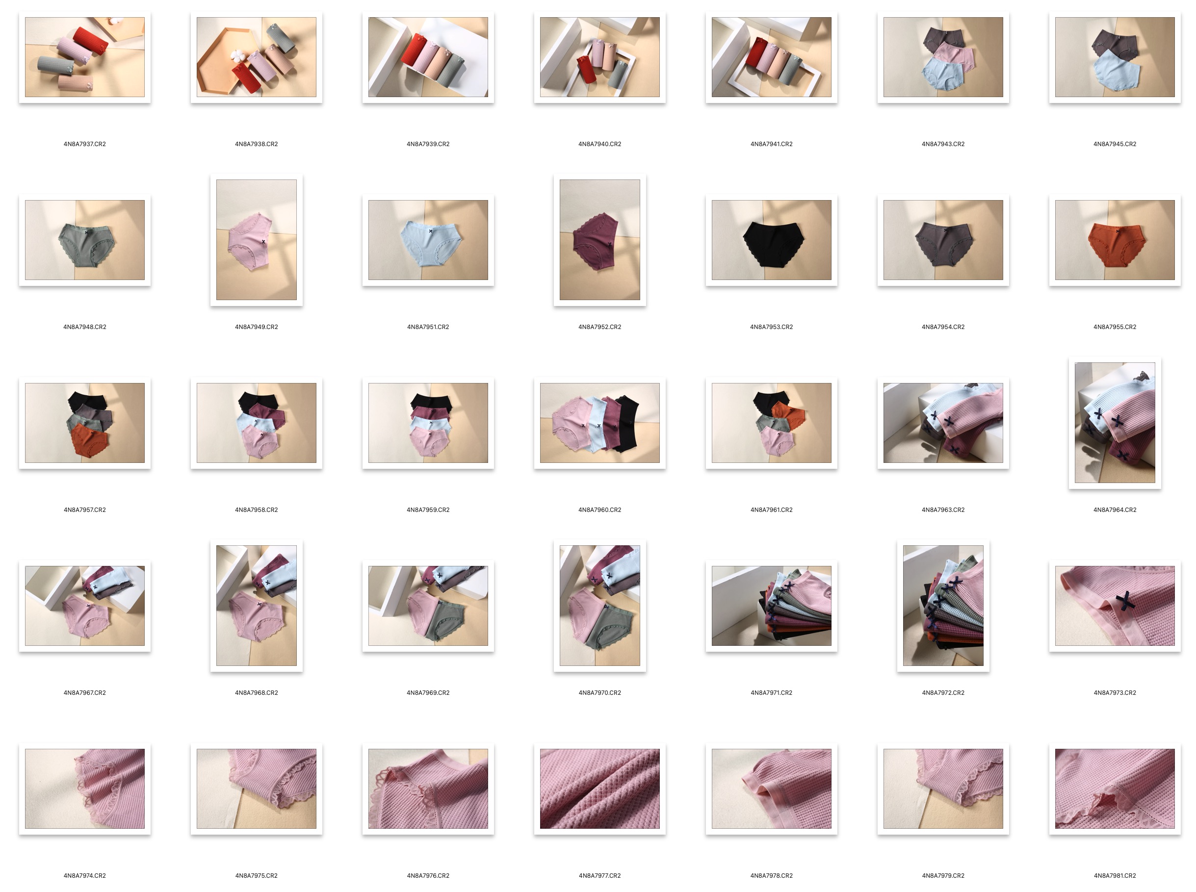 图片[7]-​240张5款女式内裤实拍摆拍细节参考RAW原图含预设精修图CR2​