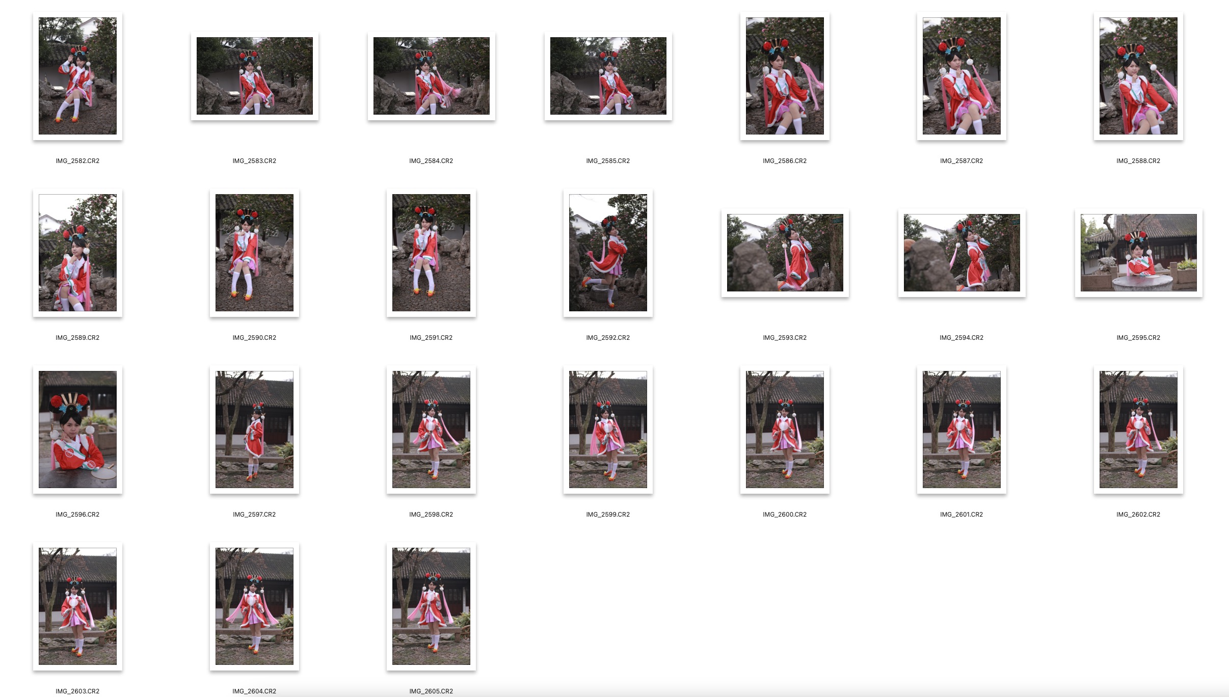 图片[2]-​59张美女COS装RAW原片CR2格式人像精修练习素材​