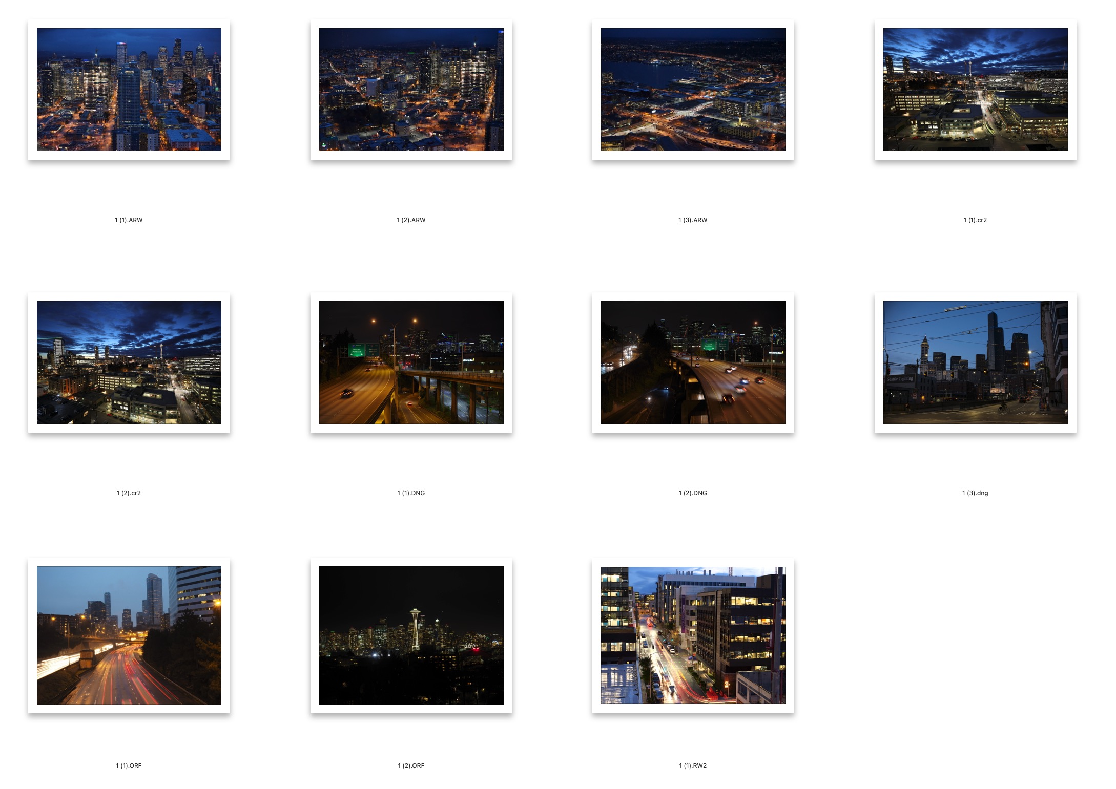 图片[2]-​11张城市夜景RAW原图CR2格式摄影原片底片PS修图练习素材​