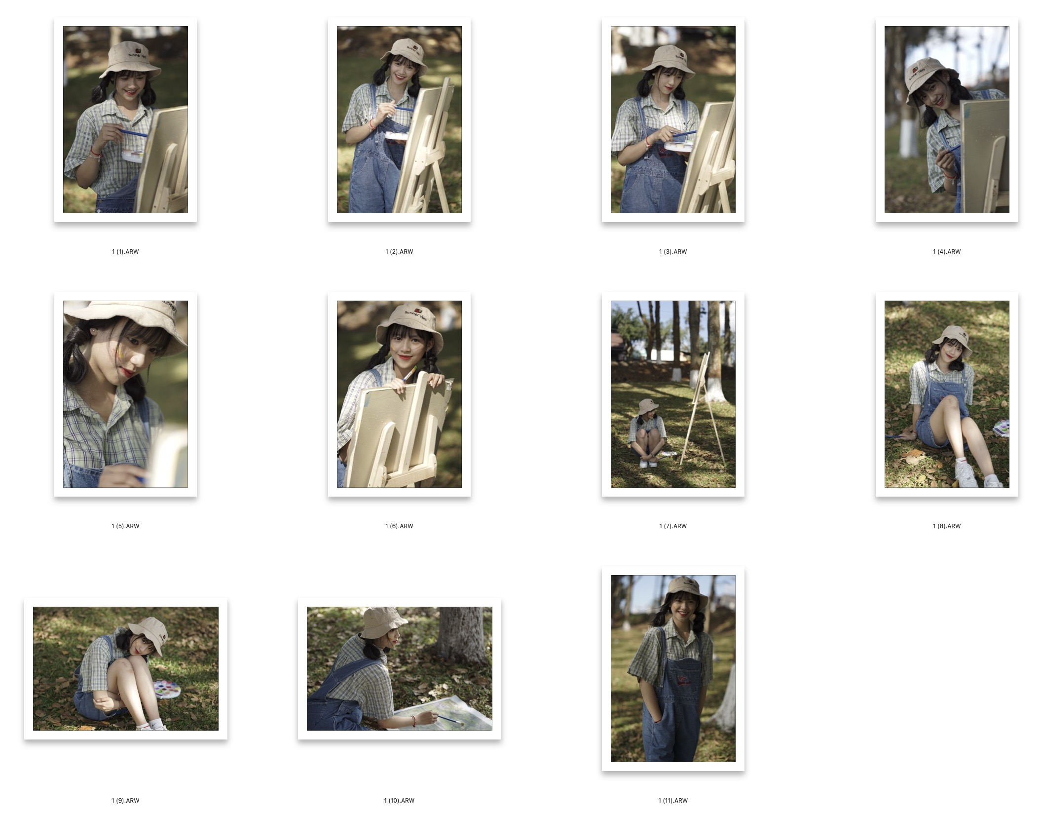 图片[2]-​11张美女绘画写生RAW原图ARW格式摄影原片底片PS修图练习素材​