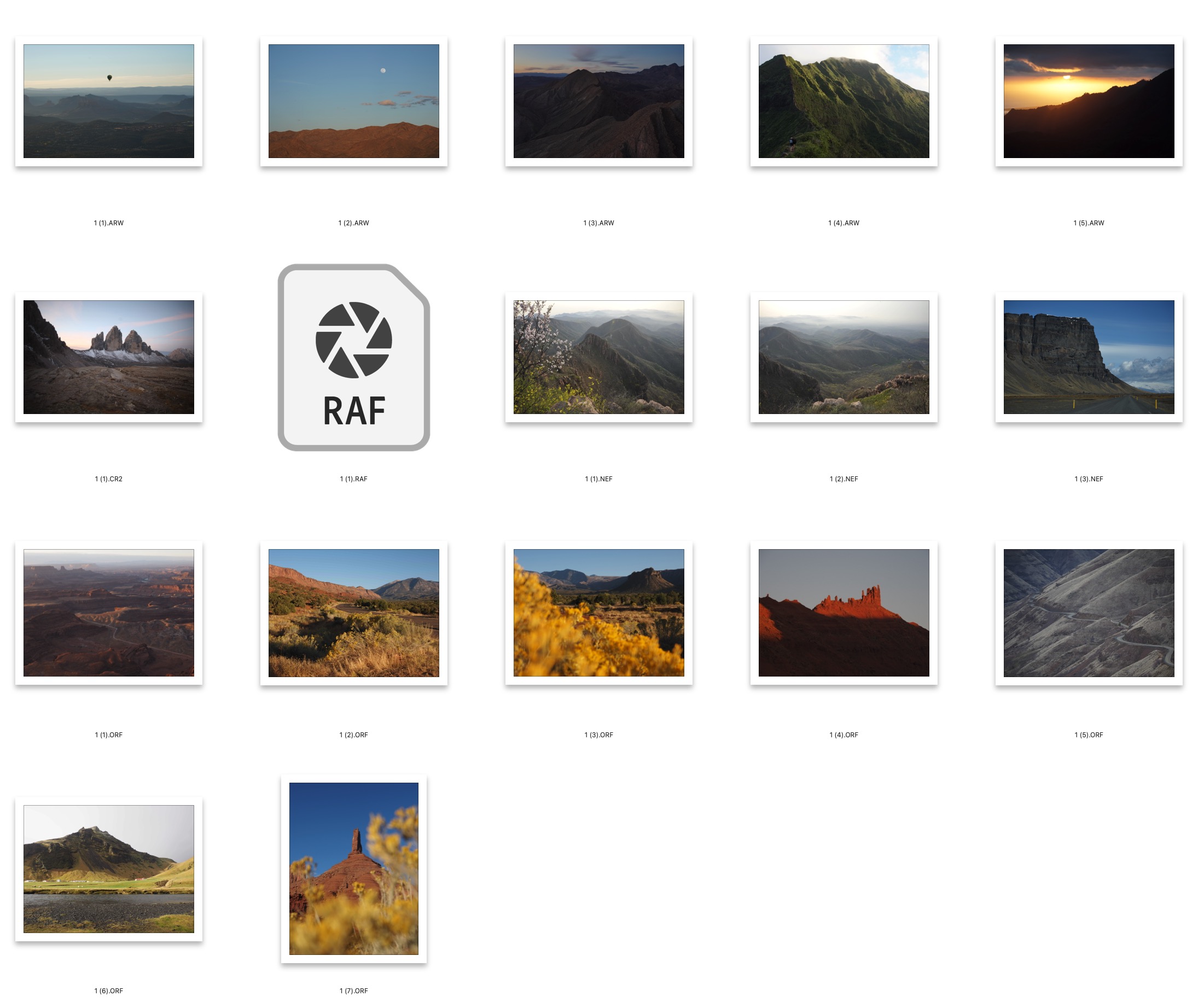 图片[2]-​17张山川山脉风光RAW原图ARW格式摄影原片底片PS修图练习素材​