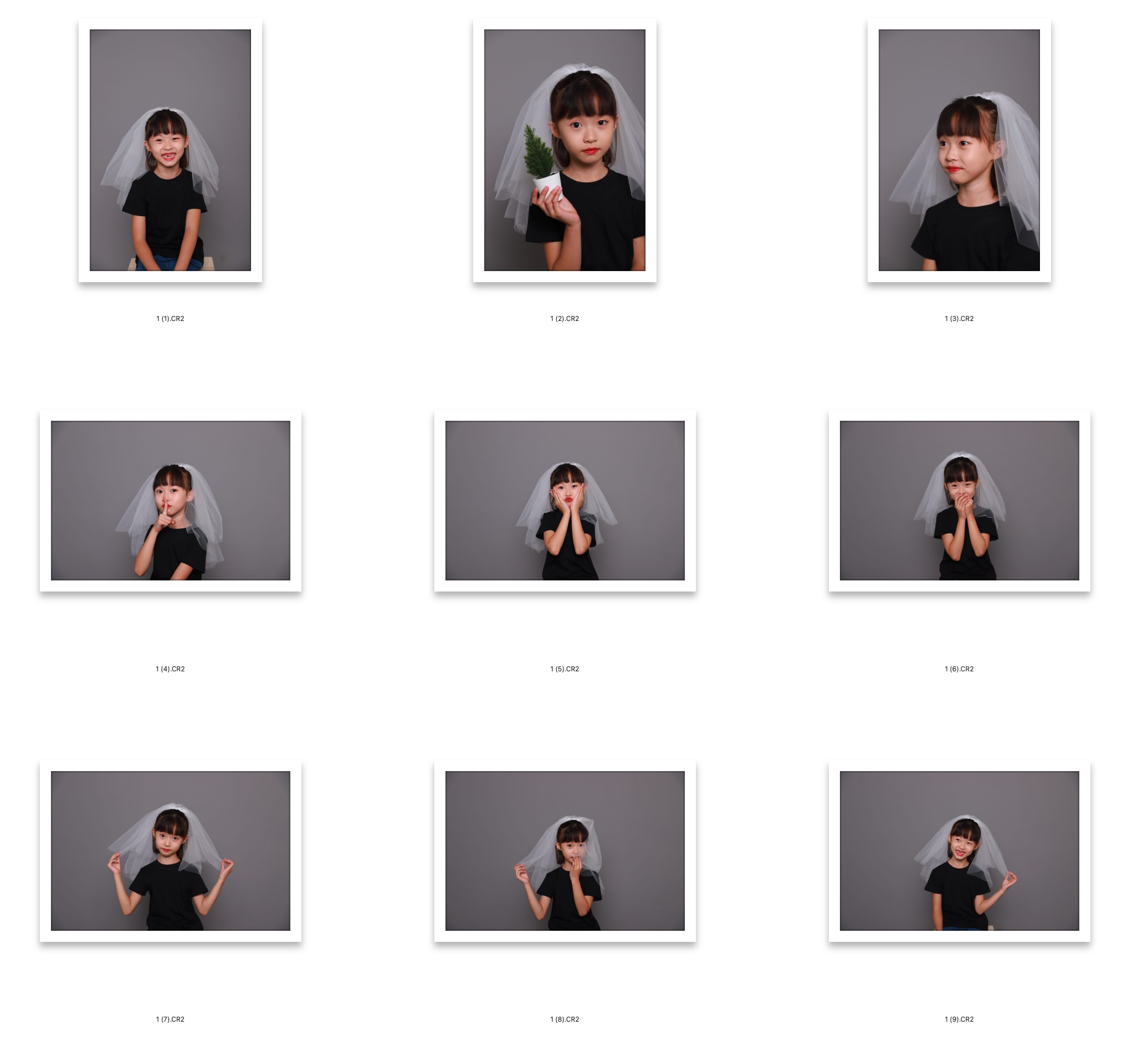 图片[2]-​9张小美女棚拍RAW原图CR2格式人像摄影原片底片PS修图练习素材​