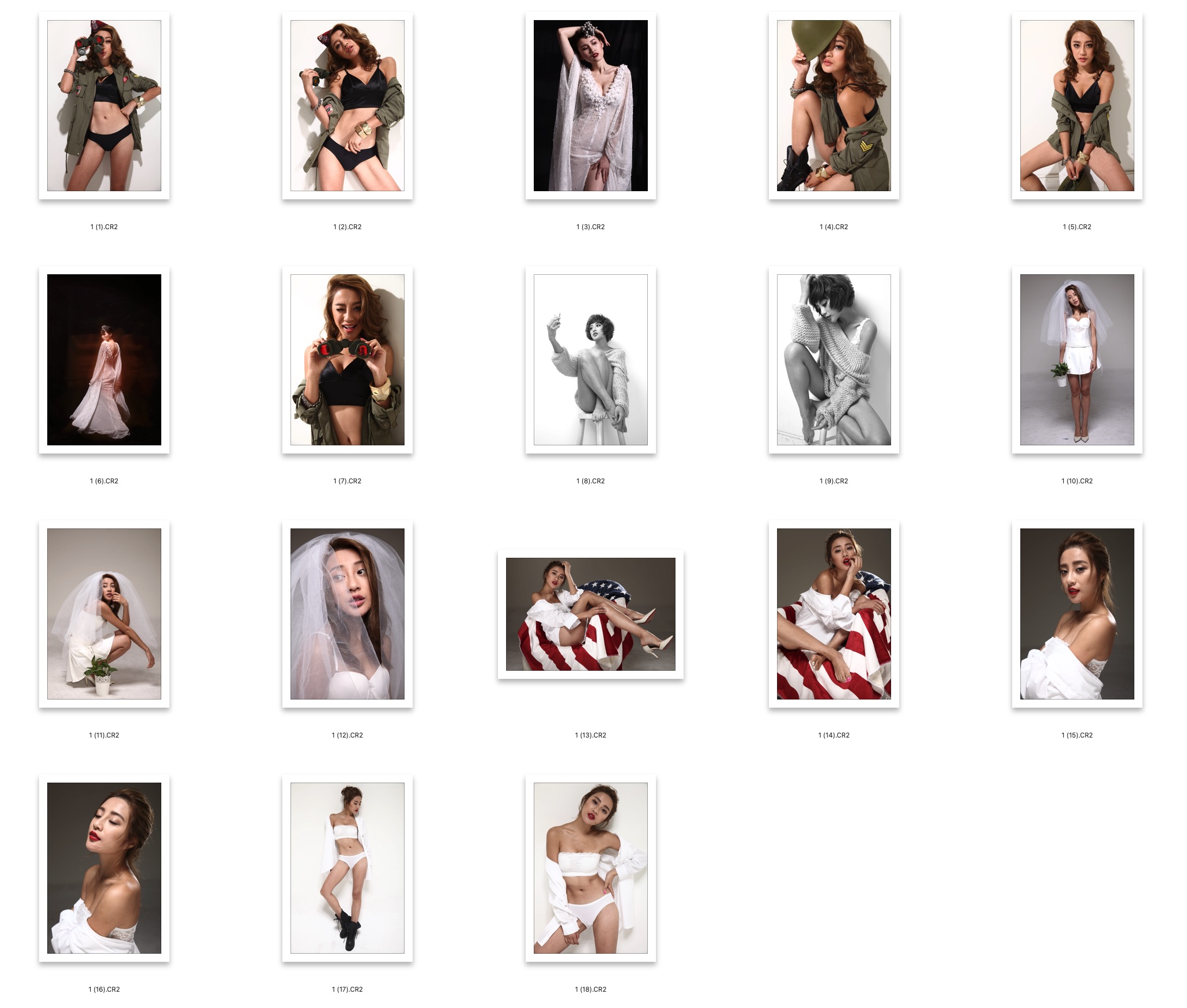 图片[2]-​18张美女室内棚拍写真RAW原图CR2格式人像摄影原片底片PS素材​