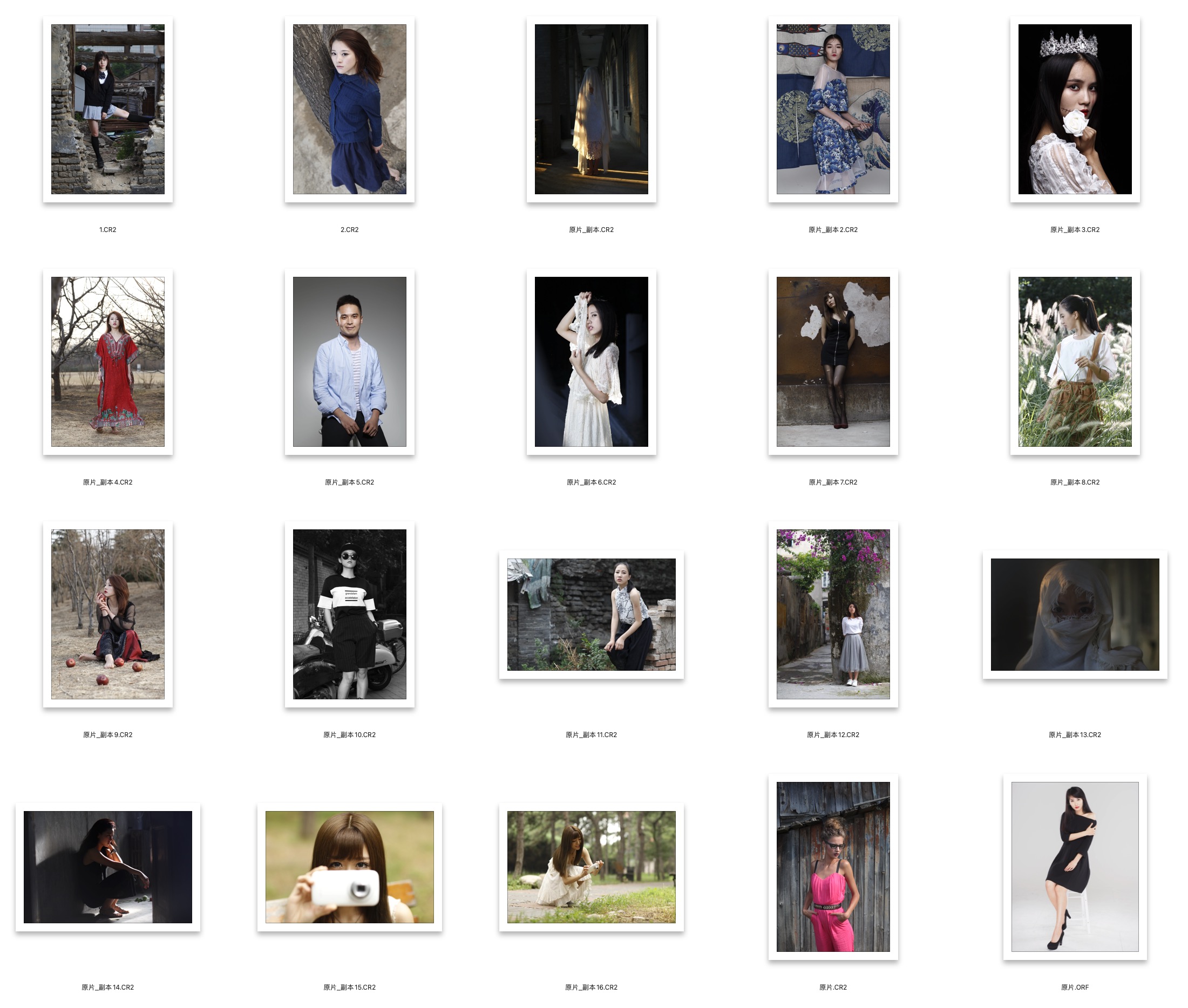 图片[2]-​20张精选美女RAW原图含大师精修图CR2格式摄影原片底片PS素材​