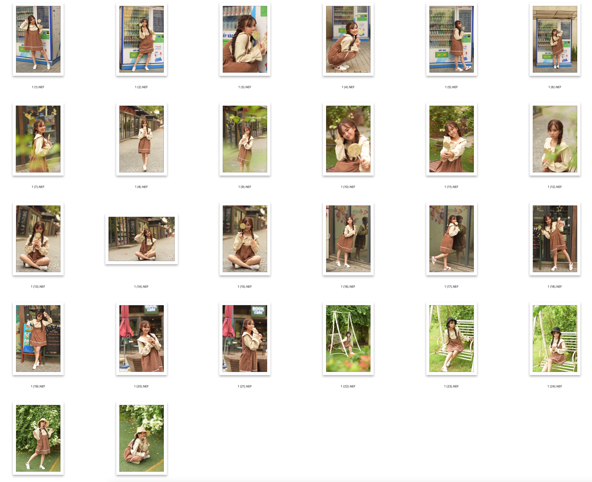 图片[2]-​26张青春活力少女写真RAW原图NEF格式人像摄影原片底片PS素材