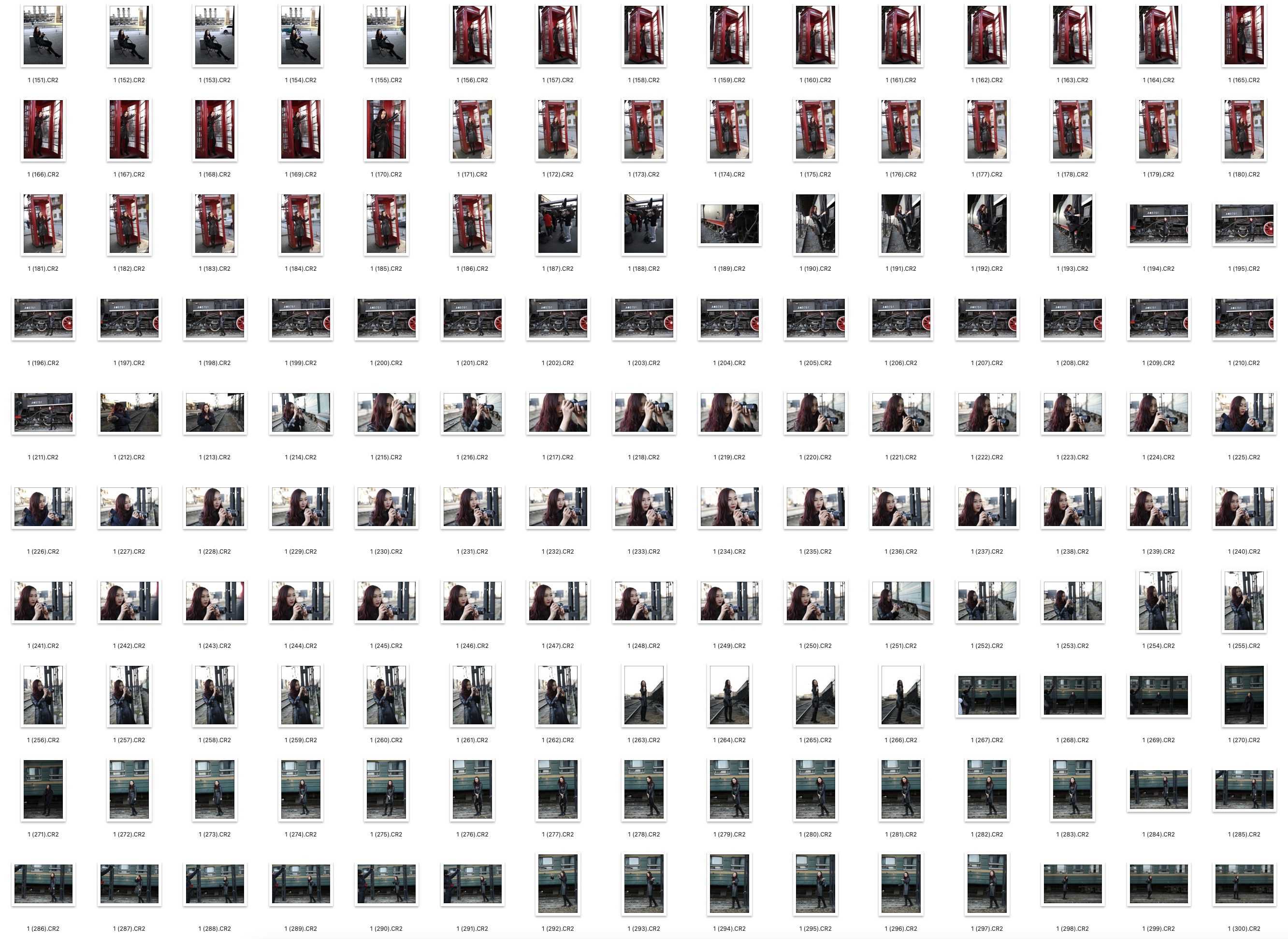 图片[7]-​948张一组美女外拍棚拍RAW原图CR2格式摄影原片底片PS修图练习素材​