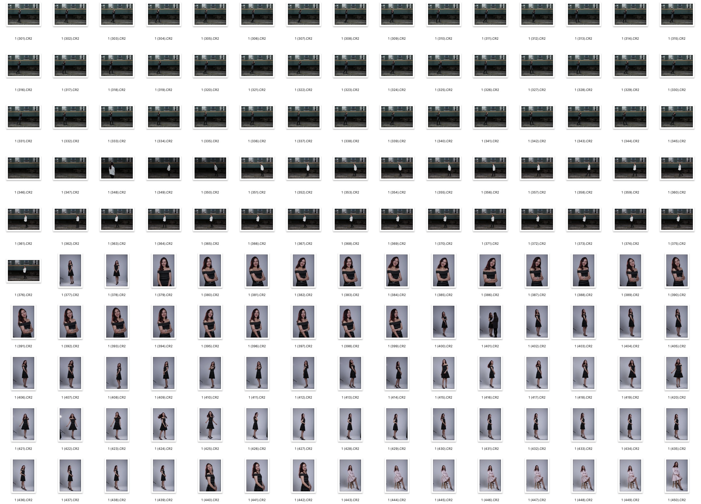 图片[6]-​948张一组美女外拍棚拍RAW原图CR2格式摄影原片底片PS修图练习素材​