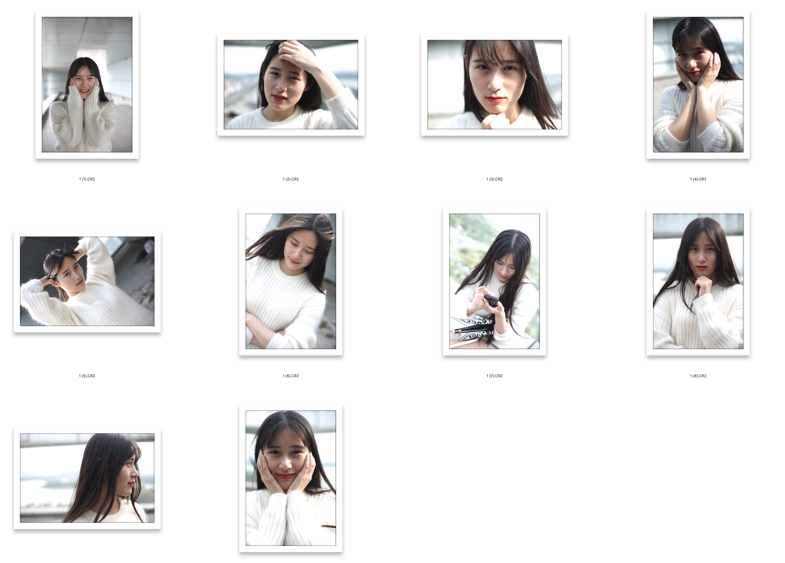 图片[2]-​10张小清新美女RAW原图Canon EOS 5D2拍摄CR2格式人像原片​