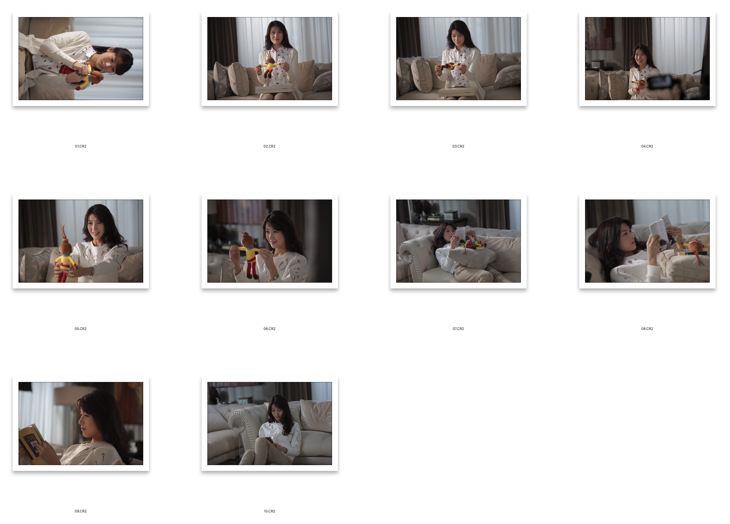 图片[2]-​10张知性美女室内RAW原图Canon EOS 5D3拍摄CR2格式人像原片​