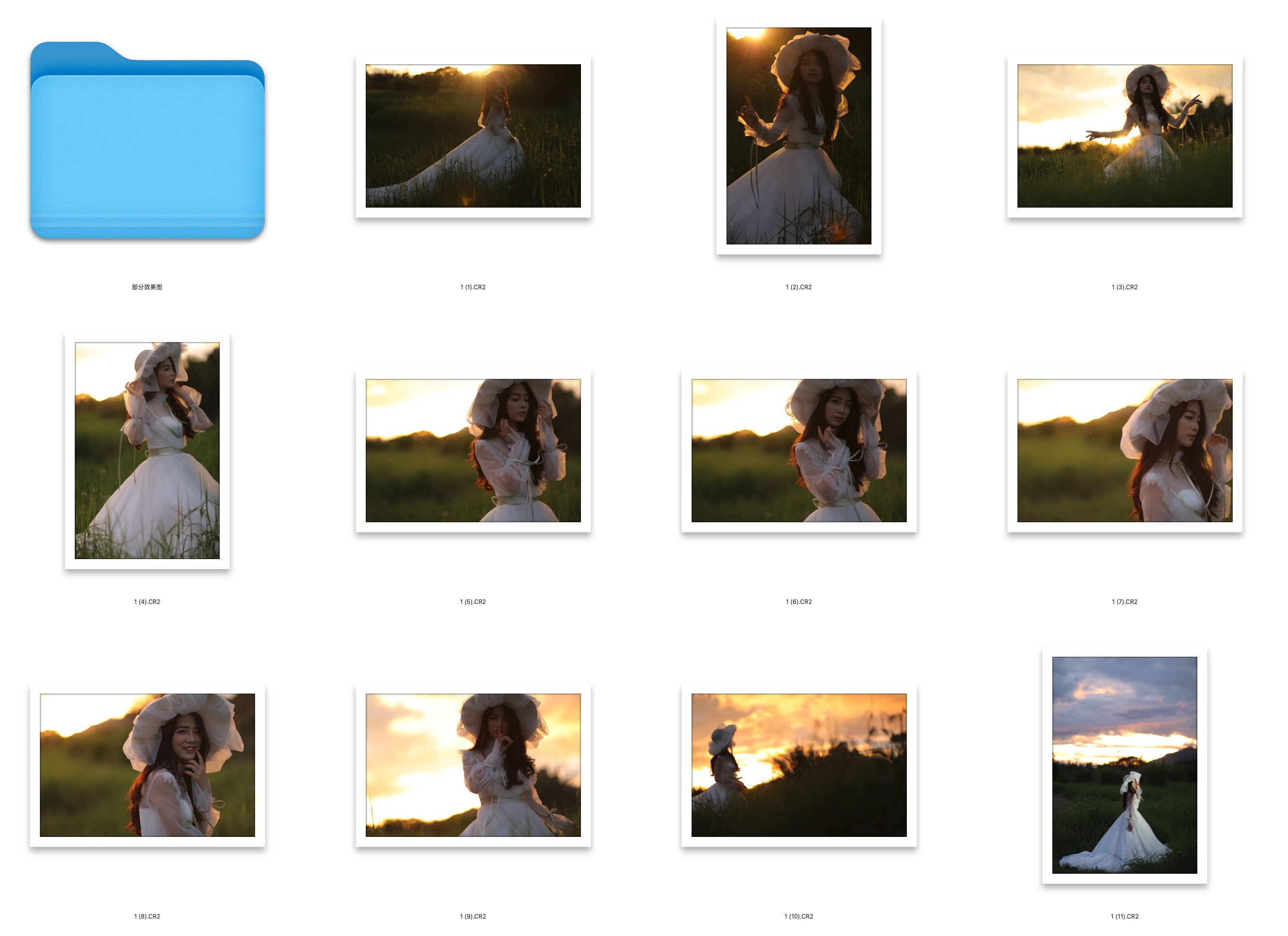 图片[2]-​11张逆光婚纱美女RAW原图Canon EOS 5D3拍摄CR2格式人像原片​