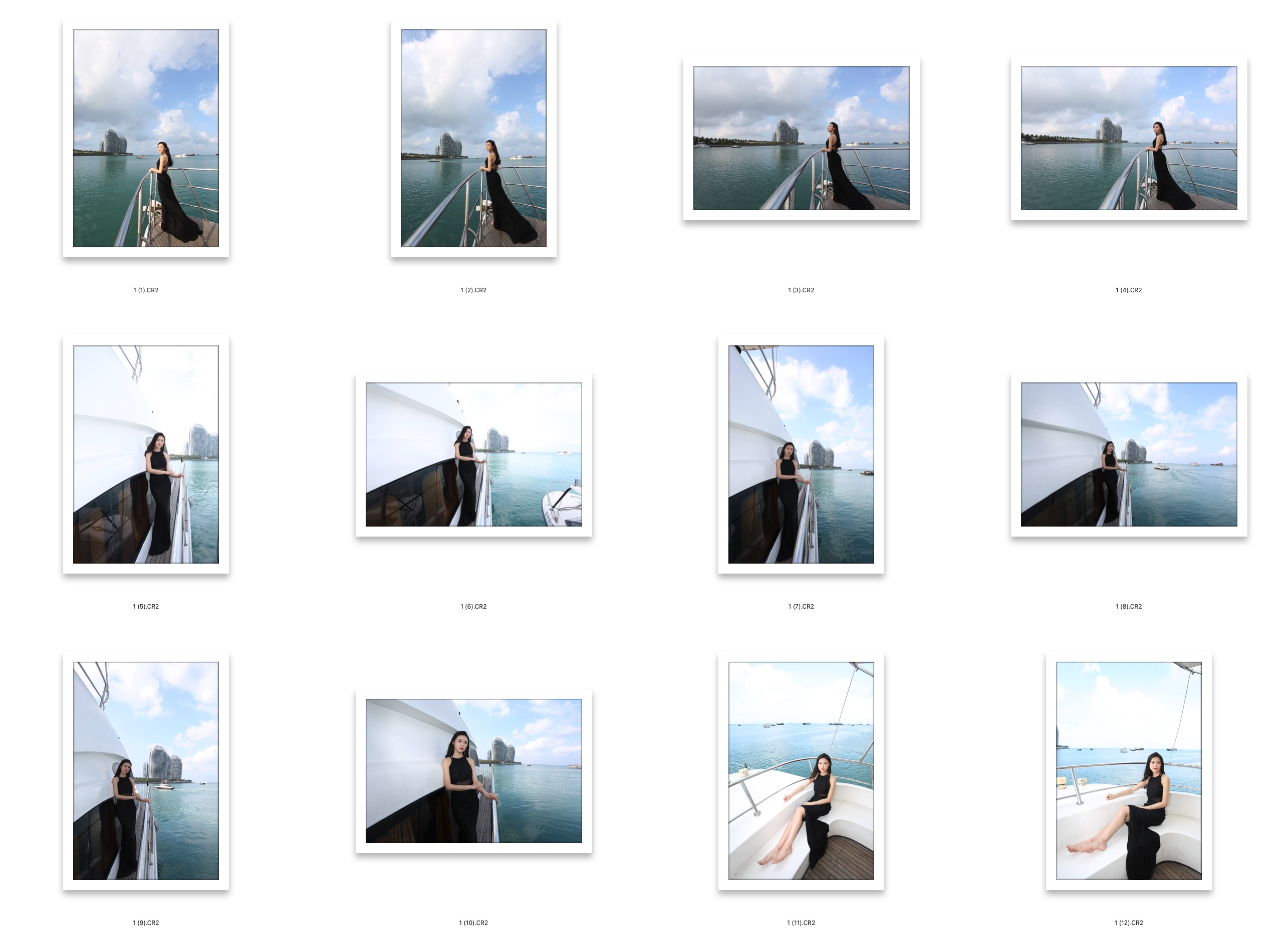 图片[2]-​12张海南三亚游艇美女RAW原图Canon EOS 5D3拍摄CR2格式人像原片​