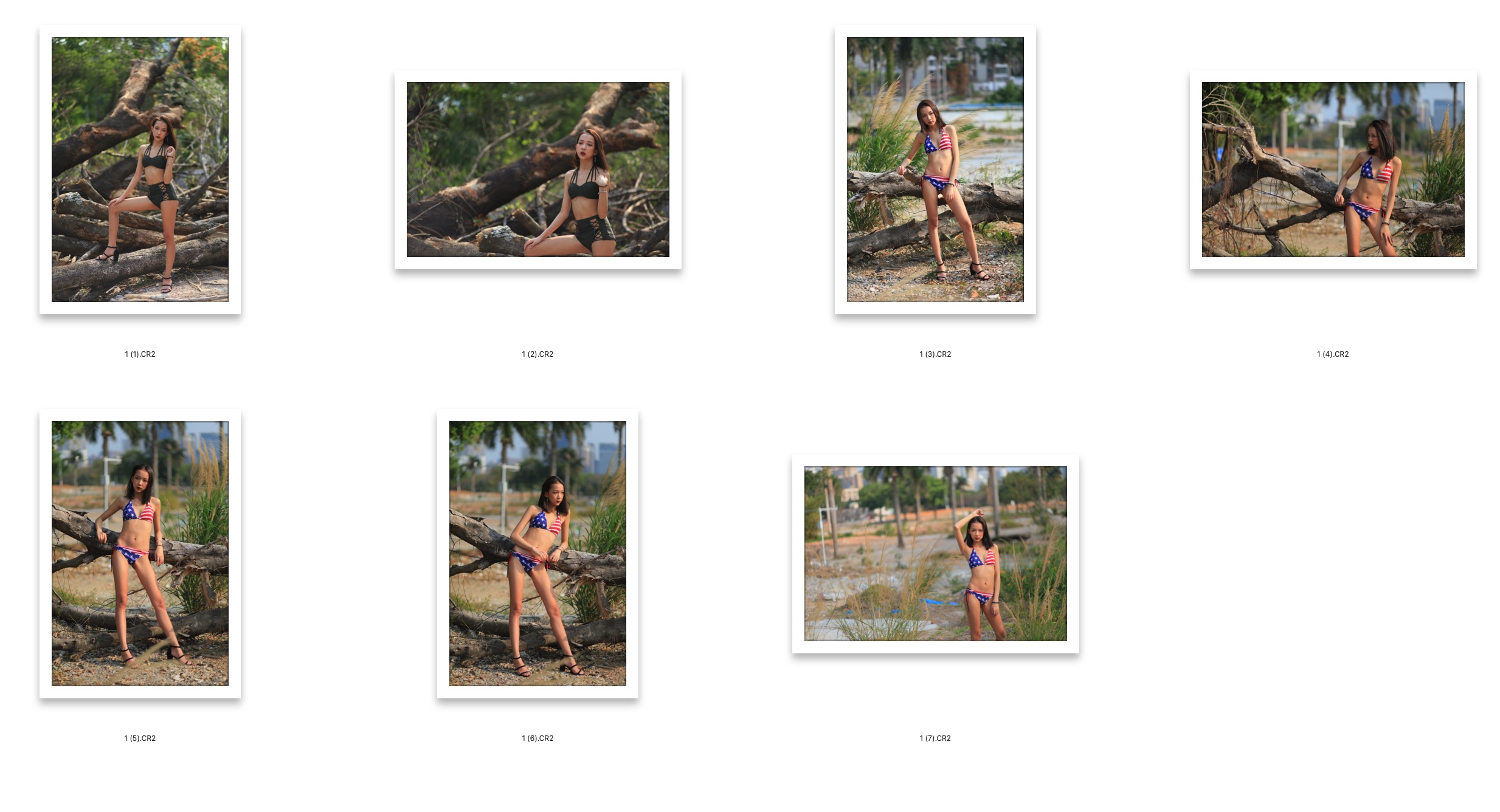 图片[2]-​7张比基尼性感美女模特RAW原图Canon EOS 5D2 CR2格式人像原片​