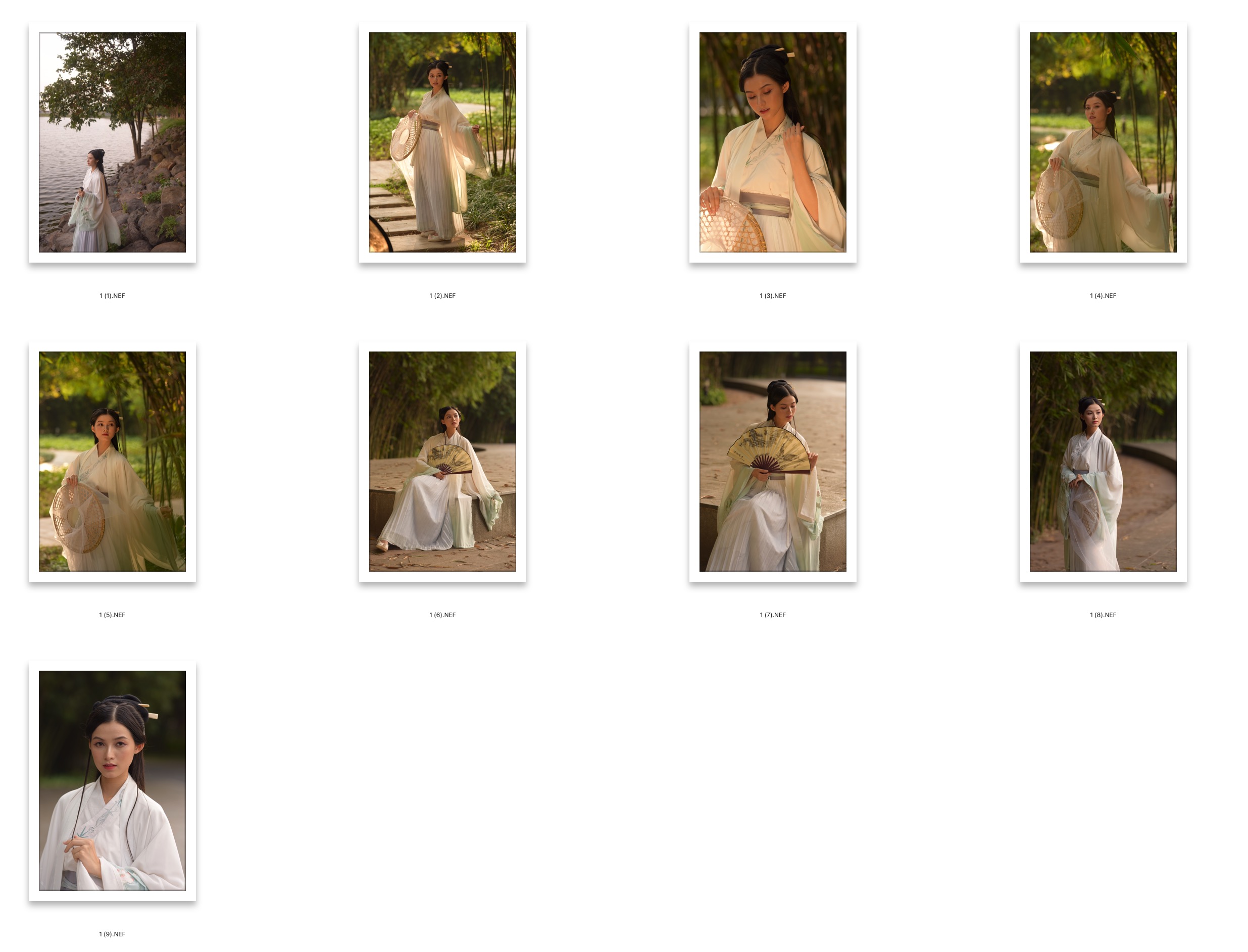 图片[2]-​9张高质量古装汉服美女RAW原图NIKON D810拍摄NEF格式人像原片素材​