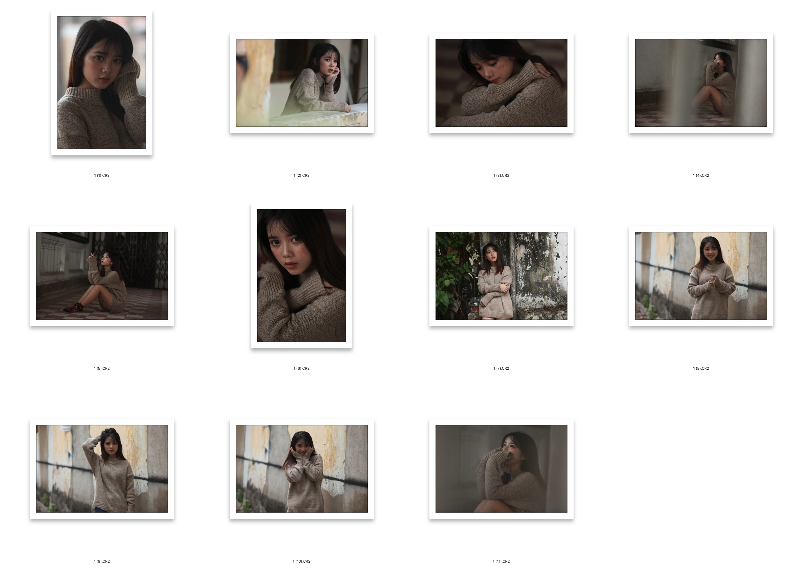 图片[2]-​11张高级情绪美女RAW原图CR2格式未修原片摄影原档修图练习素材​