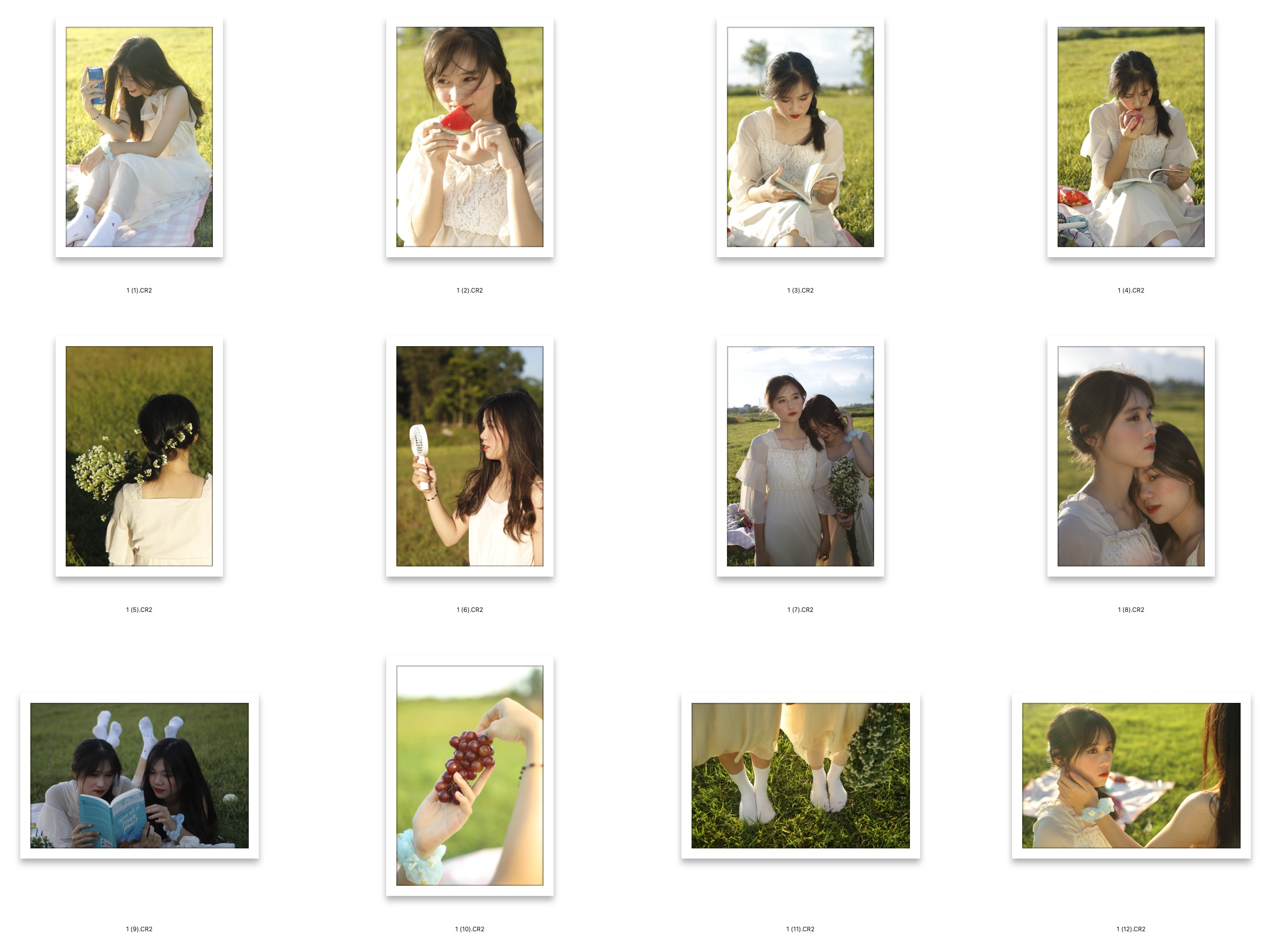 图片[2]-​12张美少女闺蜜外拍写真RAW原图CR2格式未修原片摄影原档修图练习素材​