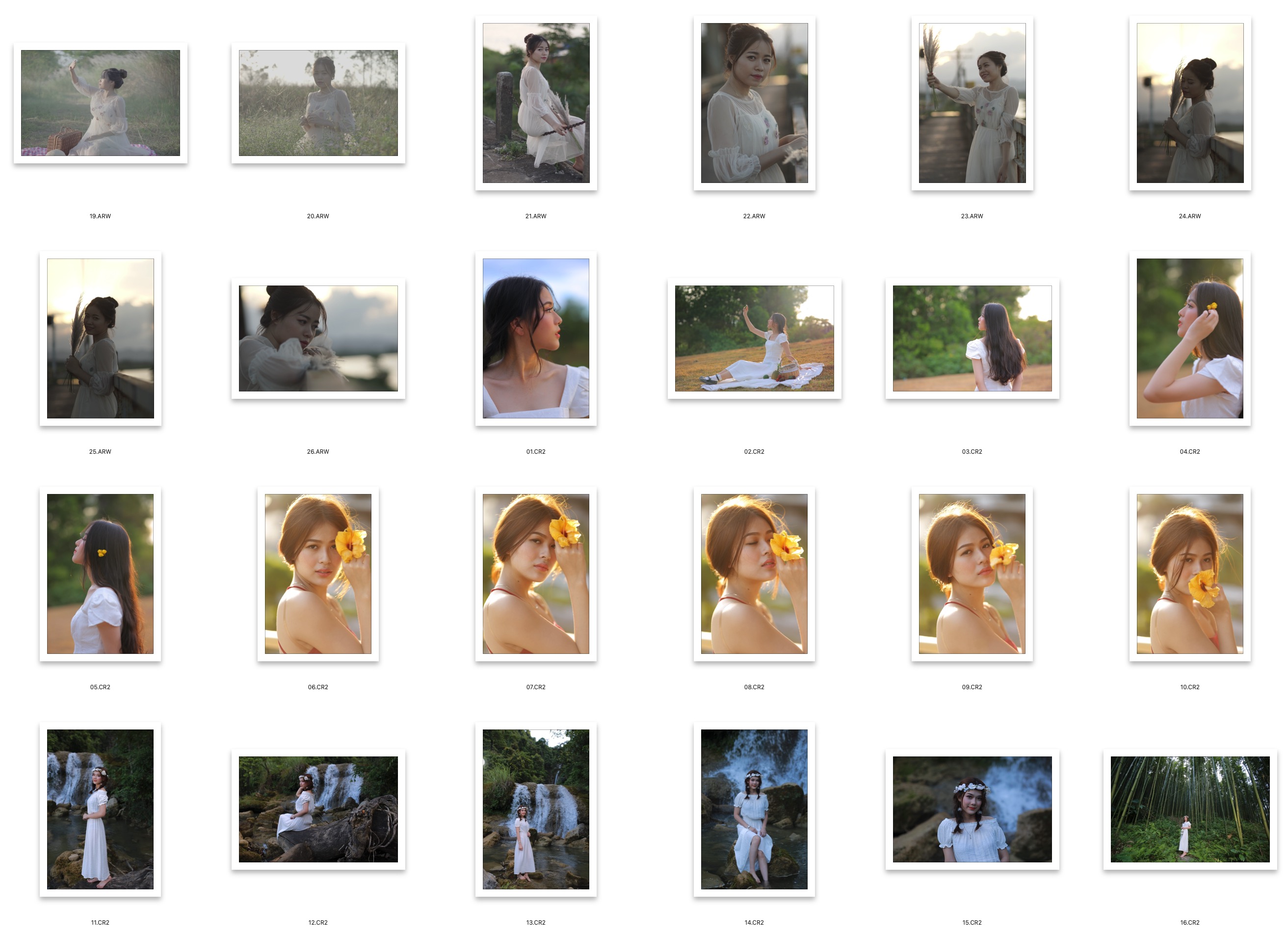 图片[3]-​37张精选高级甜美少女写真RAW原图CR2格式未修原片摄影原档修图练习素材​