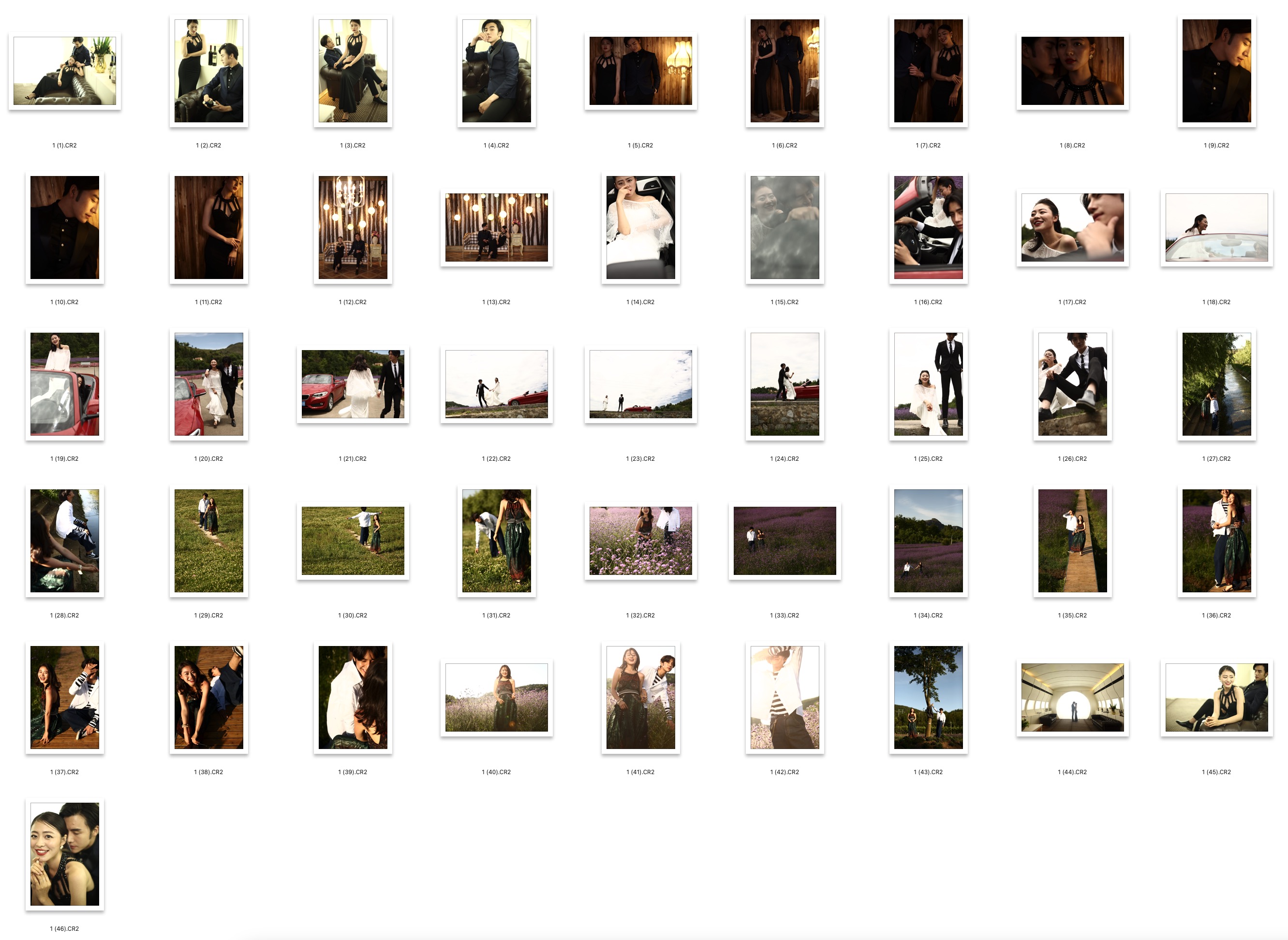 图片[2]-​46张情侣旅拍写真RAW原图CR2格式未修原片摄影原档修图练习素材​