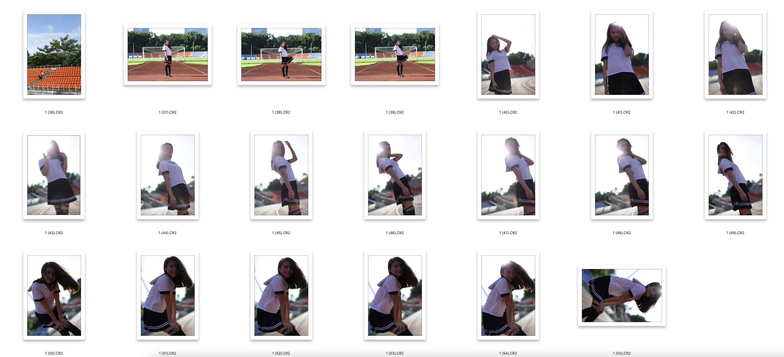 图片[2]-​55张精选超美JK美少女写真RAW原图CR2格式未修原片摄影原档修图练习素材​