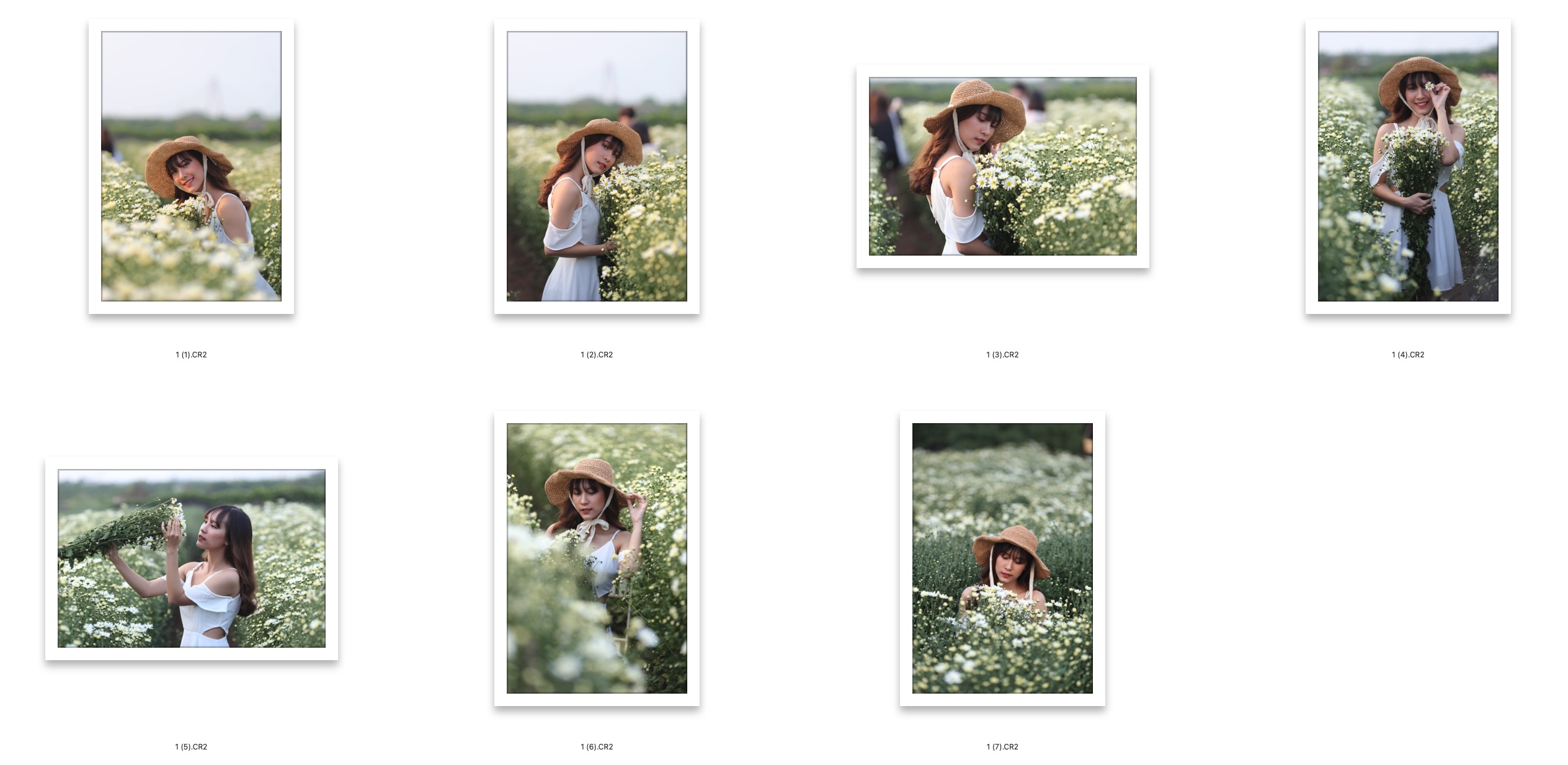 图片[2]-​7张超美花海美女写真RAW原图CR2格式未修原片摄影原档修图练习素材​